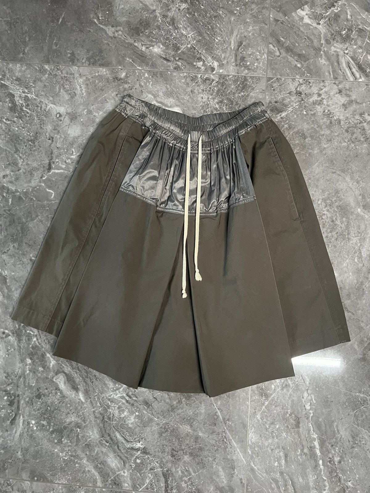 Rick Owens FAUN SS15 Flounced Shorts Kilt PODS Drop Crotch Runway Size US 31 - 1 Thumbnail