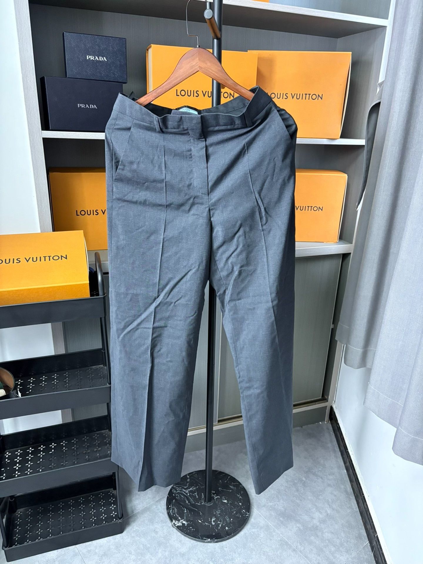 Prada Prada Gray Item 38 Men Size 40R - 1 Thumbnail
