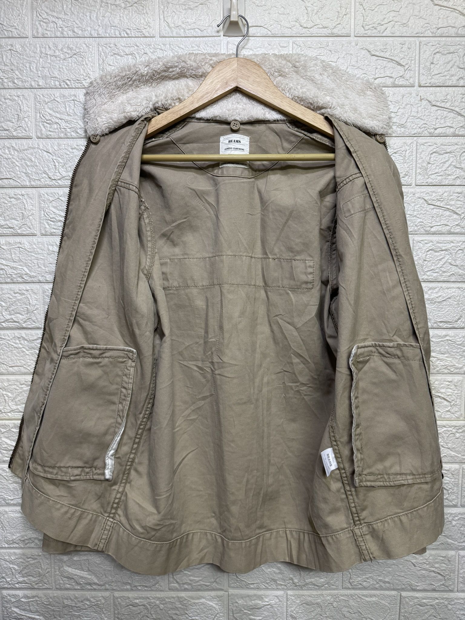 Beams Plus Beams Military Zipper Jacket Size US M / EU 48-50 / 2 - 9 Thumbnail