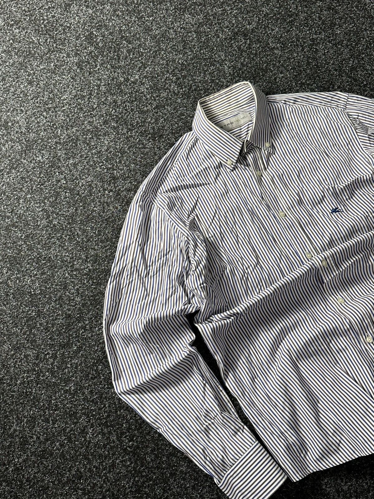 Etro × Vintage 🚨 VINTAGE ETRO 40 Spa Button Up Luxury Shirt Made in Italy Size US M / EU 48-50 / 2 - 2 Thumbnail