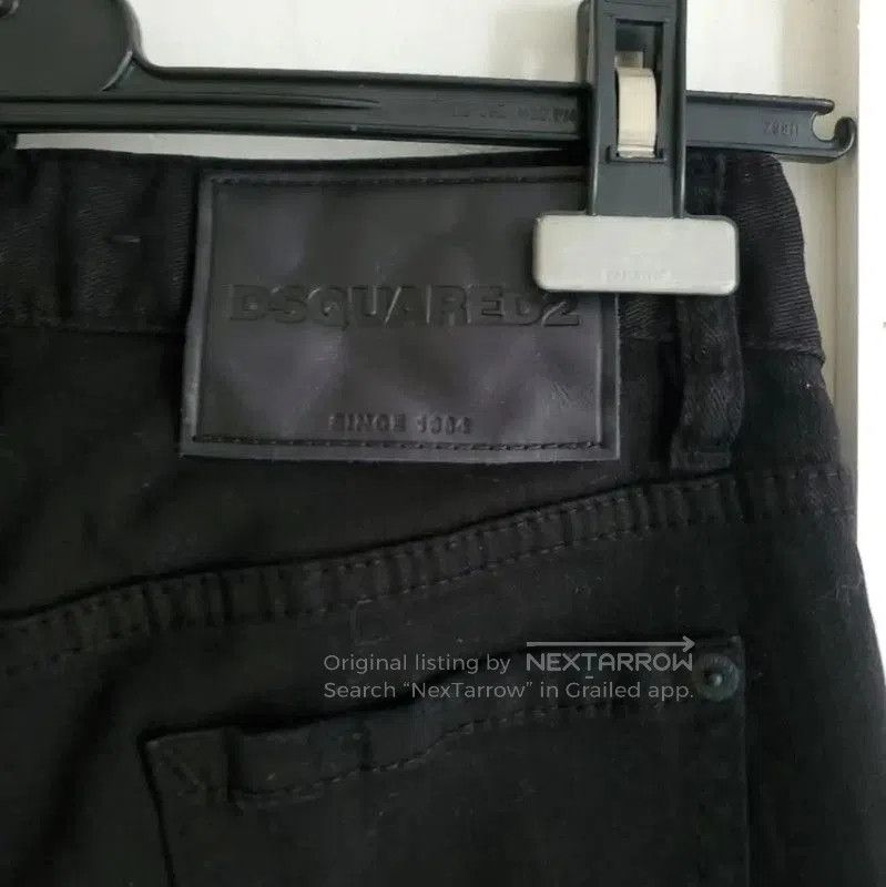 Dsquared2 DSQUARED2 Black Distressed Women's Denim Pants . Size 23" - 5 Thumbnail