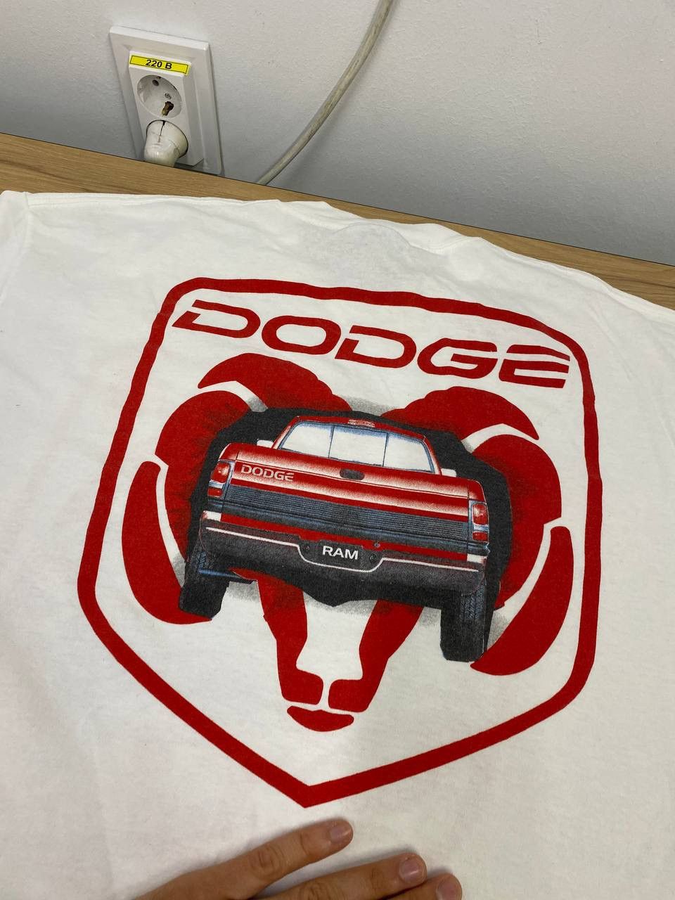 Lee × Vintage Lee Vintage Dodge Racing T Shirt Size US XL / EU 56 / 4 - 3 Thumbnail