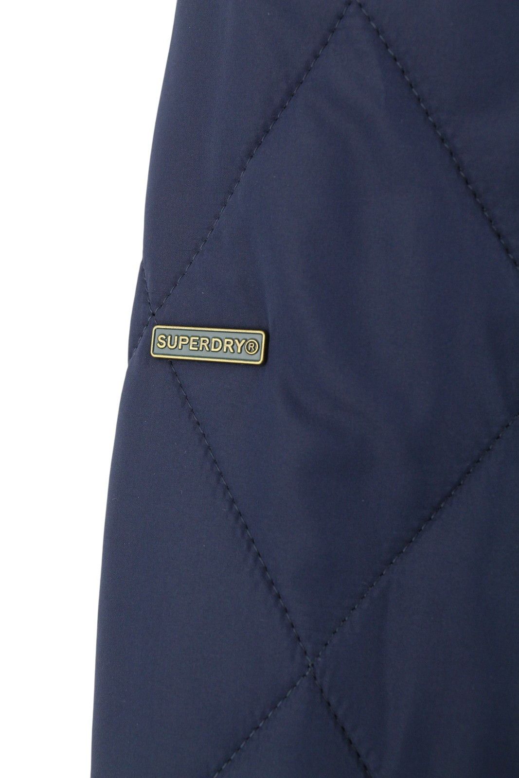 Superdry Estate Liner M Blue High Neck Padded 87144 Size US M / EU 48-50 / 2 - 6 Thumbnail