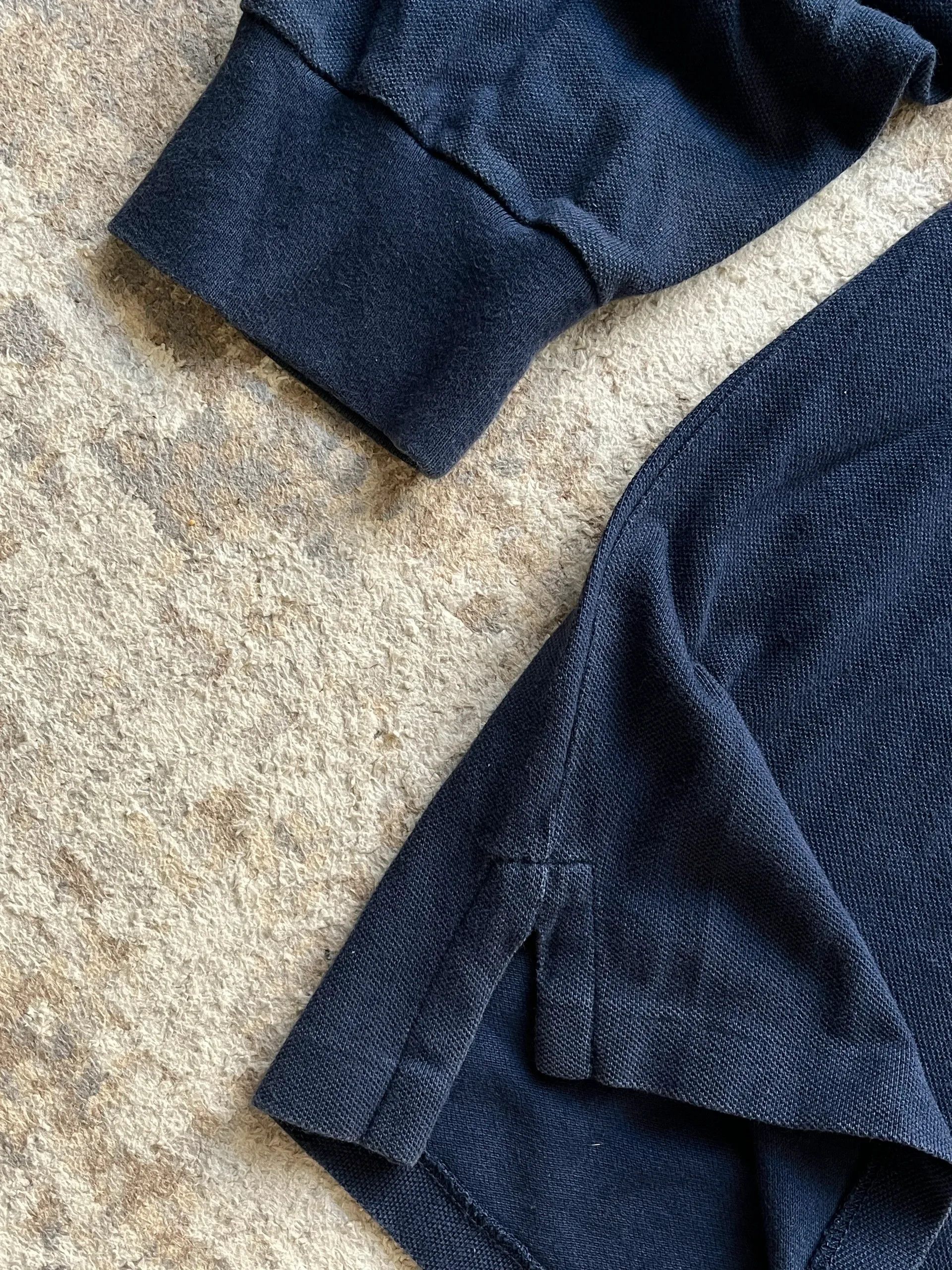 Polo Ralph Lauren Polo Ralph Lauren Navy Red Small Pony Sz XXL Custom Slim Fit Size US XXL / EU 58 / 5 - 9 Thumbnail