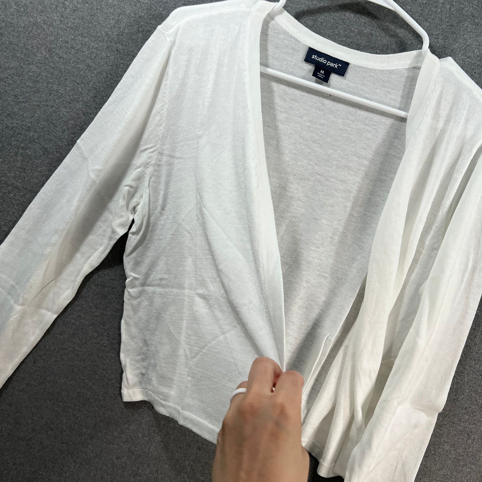Other Studio Park x Jane Treacy Lightweight Shrug White, Medium Size M / US 6-8 / IT 42-44 - 6 Thumbnail
