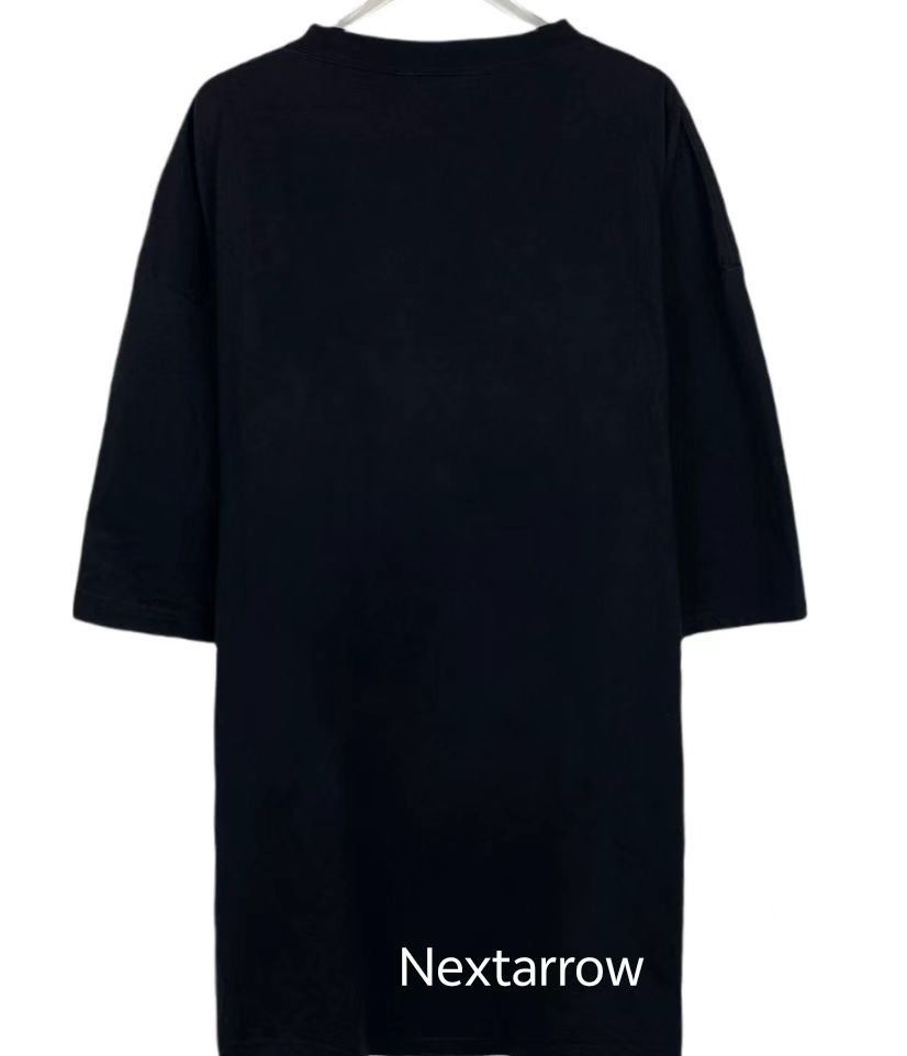 Balenciaga Balenciaga logo letter pattern printed round neck black cot Size US M / EU 48-50 / 2 - 2 Thumbnail