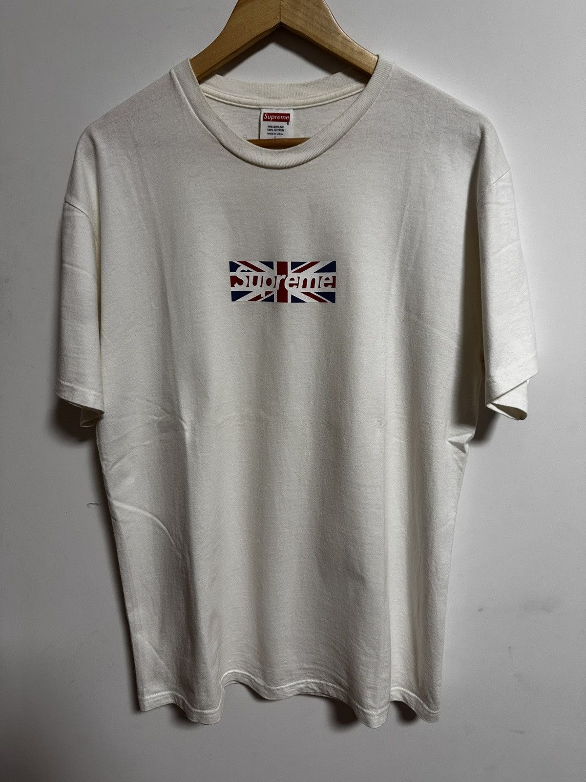 Supreme Box Logo Union Jack | Grailed