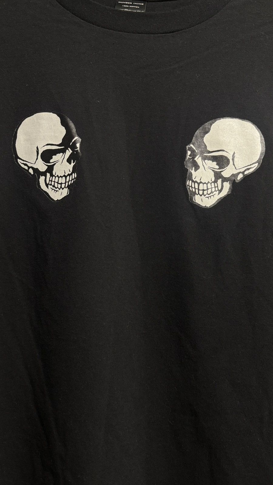 Number (N)ine Number Nine Double Skull Tee Size US L / EU 52-54 / 3 - 2 Thumbnail