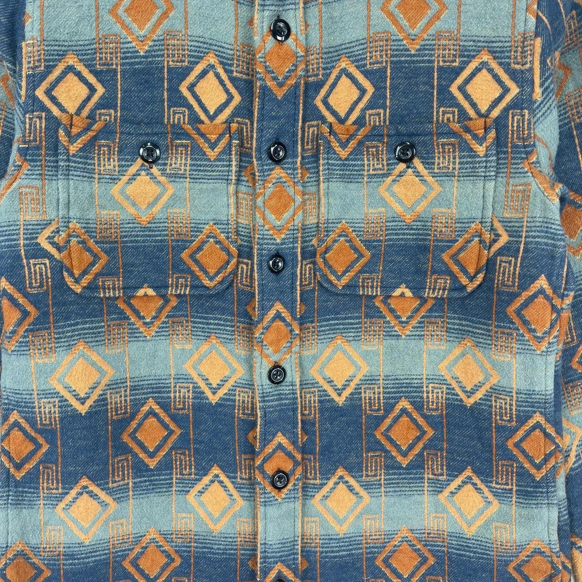 Denim & Supply Ralph Lauren × Native × Ralph Lauren Ralph Lauren Geometric Cotton Workshirt Size US S / EU 44-46 / 1 - 7 Thumbnail