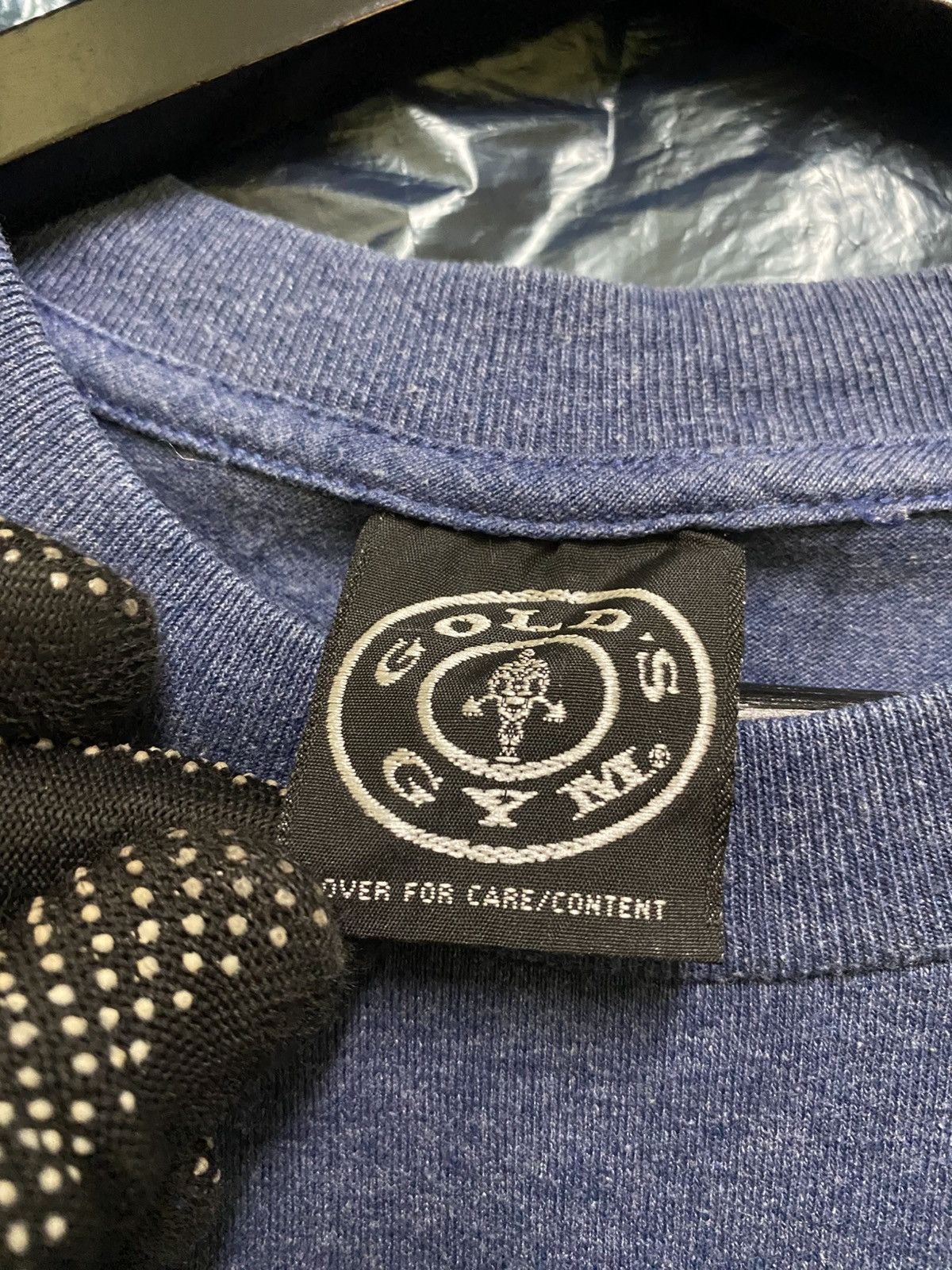Vintage Vintage 2000s Gold’s Gym “Serious Fitness” Blue Graphic Size US M / EU 48-50 / 2 - 6 Thumbnail