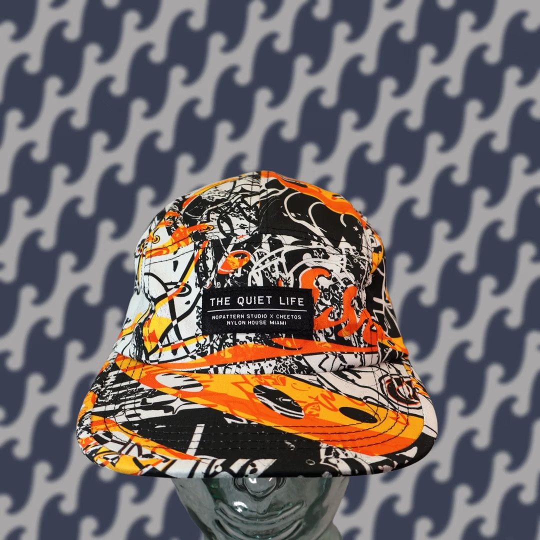 Vintage Cheetos x No Pattern Studio The Quiet Life Nylon Strapback 5 Panel Hat Size ONE SIZE - 1 Thumbnail