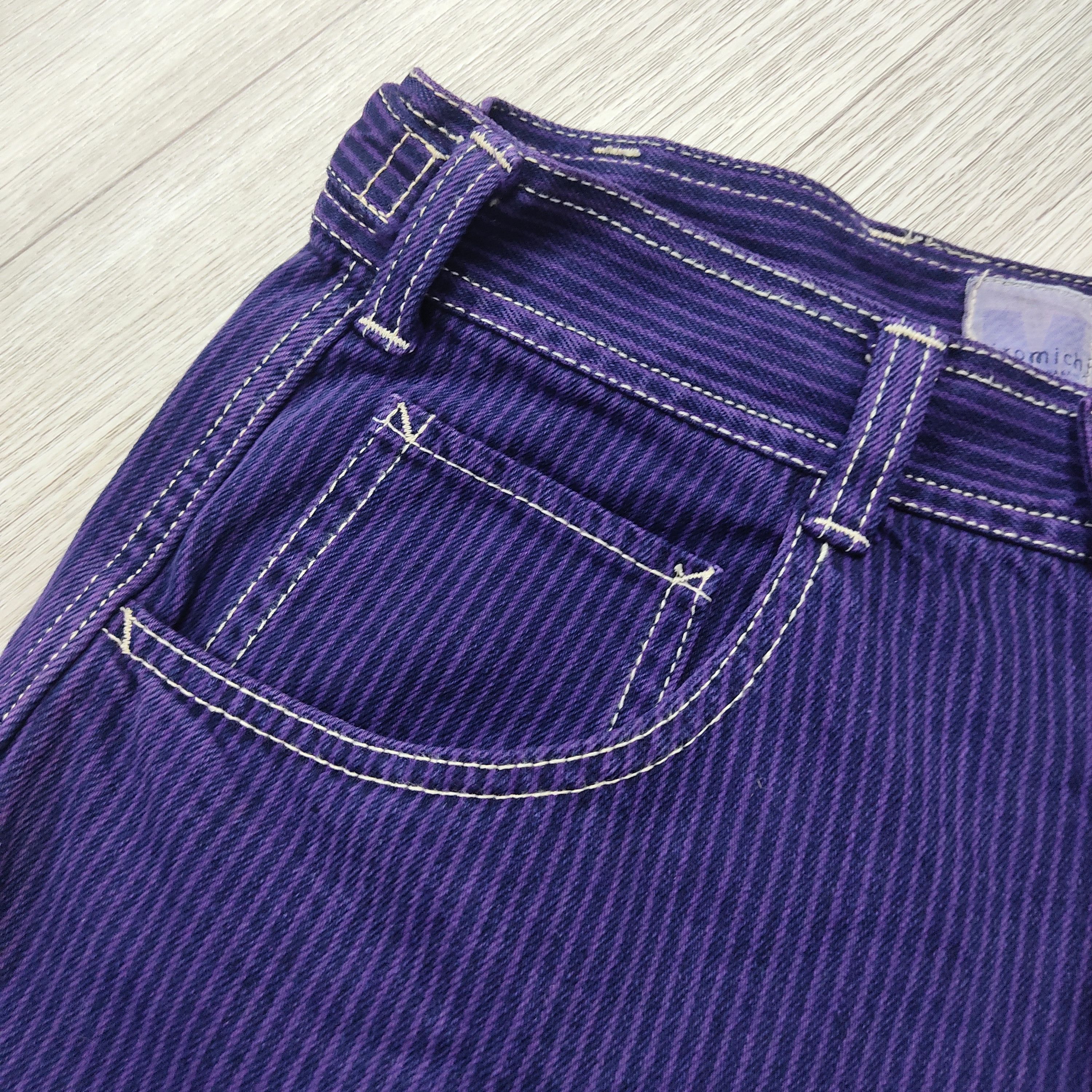 Angel Blue HIROMICHI NAKANO Carpenter Barrel Wide Leg Pants Size US 30 / EU 46 - 6 Thumbnail