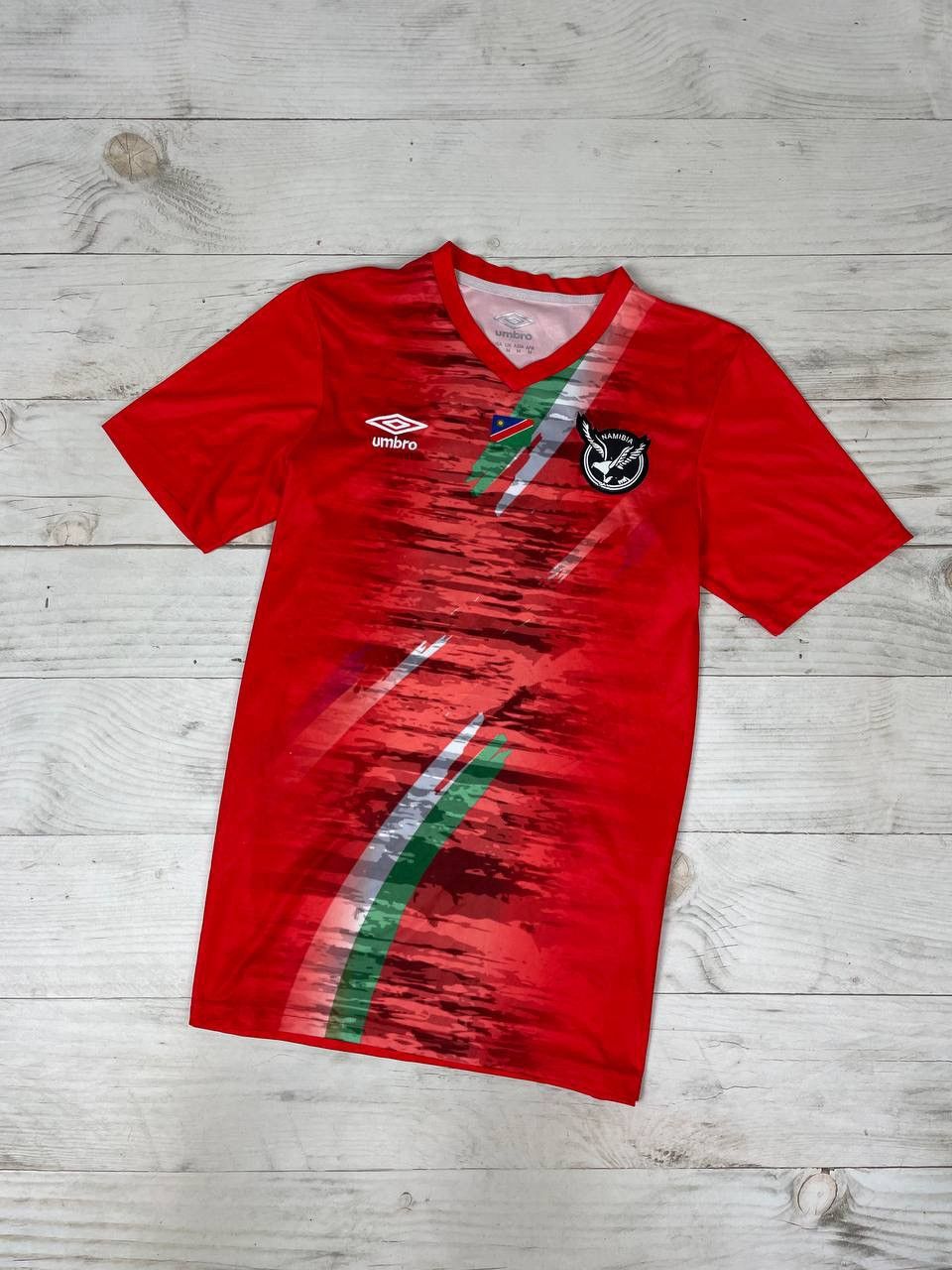 Umbro Umbro Namibia 2021 2022 Home Football Shirt Soccer Jersey Size US M / EU 48-50 / 2 - 1 Thumbnail