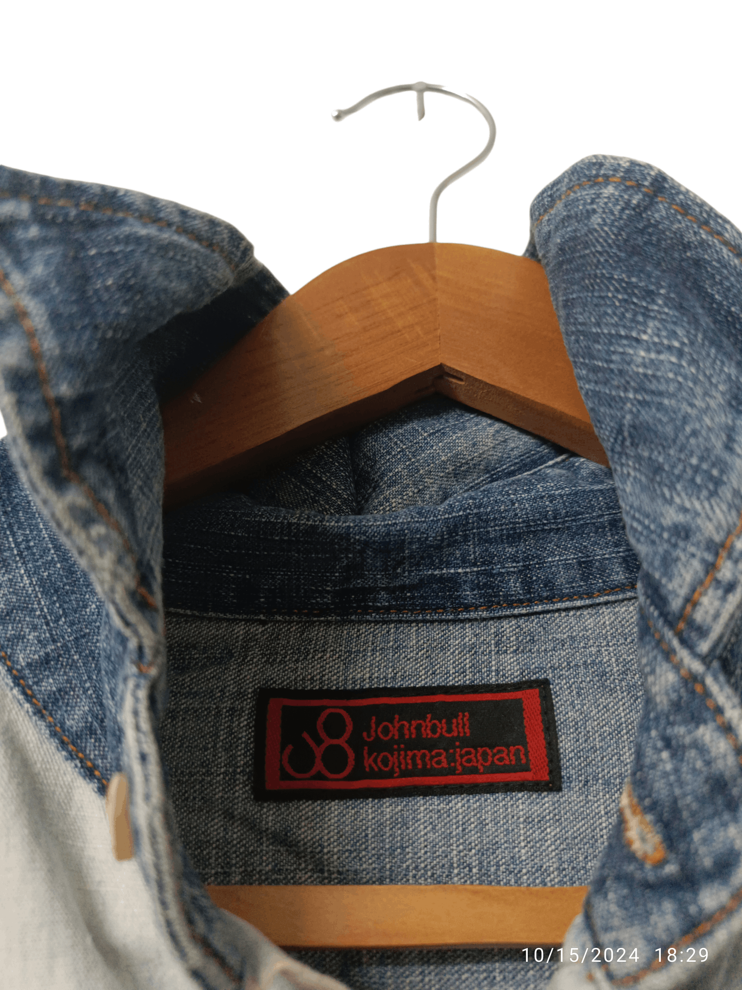 Japanese Brand Johnbull Kojima Japan denim shirt Size US M / EU 48-50 / 2 - 4 Thumbnail
