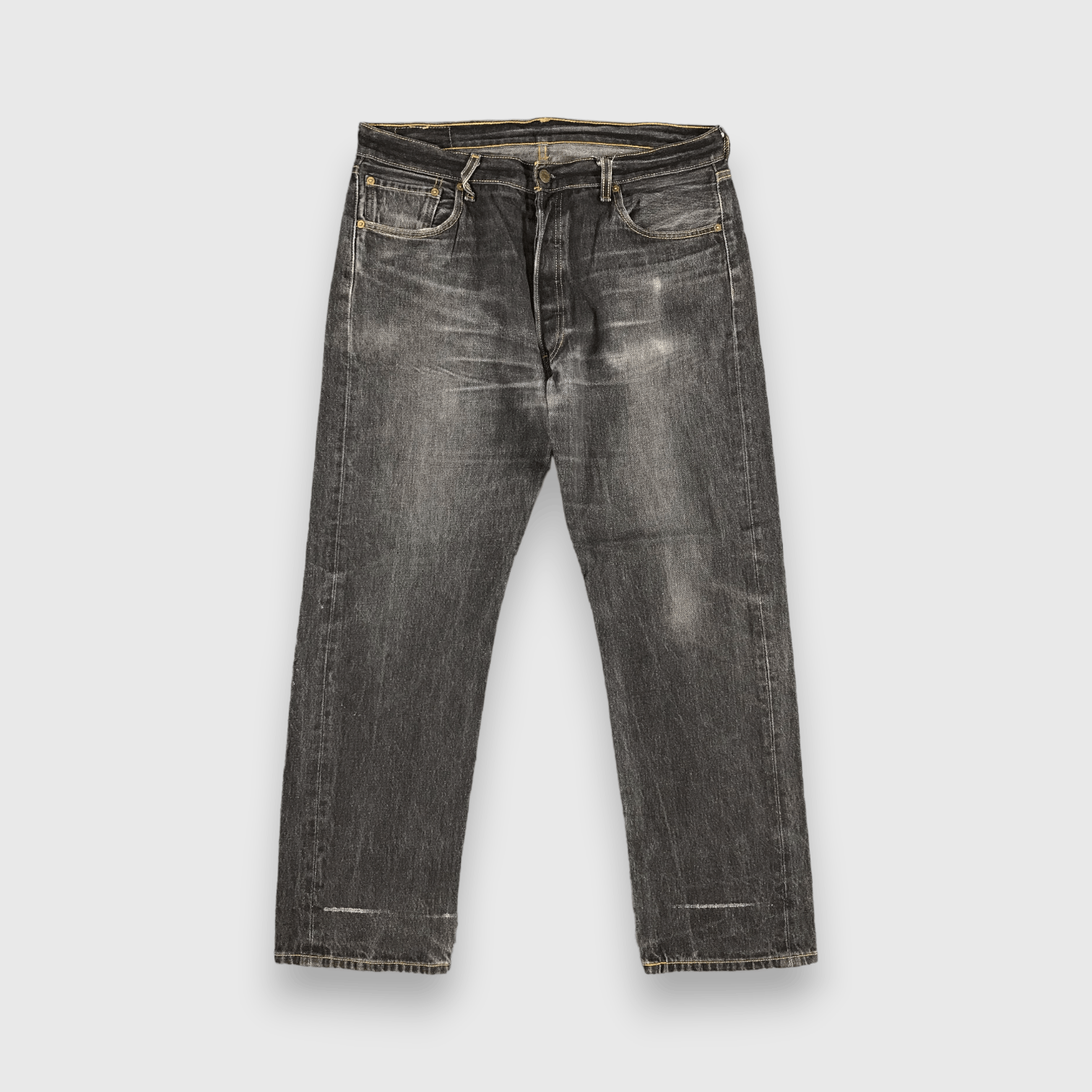 Levi's Vintage Distress Levis 501 Jeans-J1430 Size US 37 - 1 Thumbnail