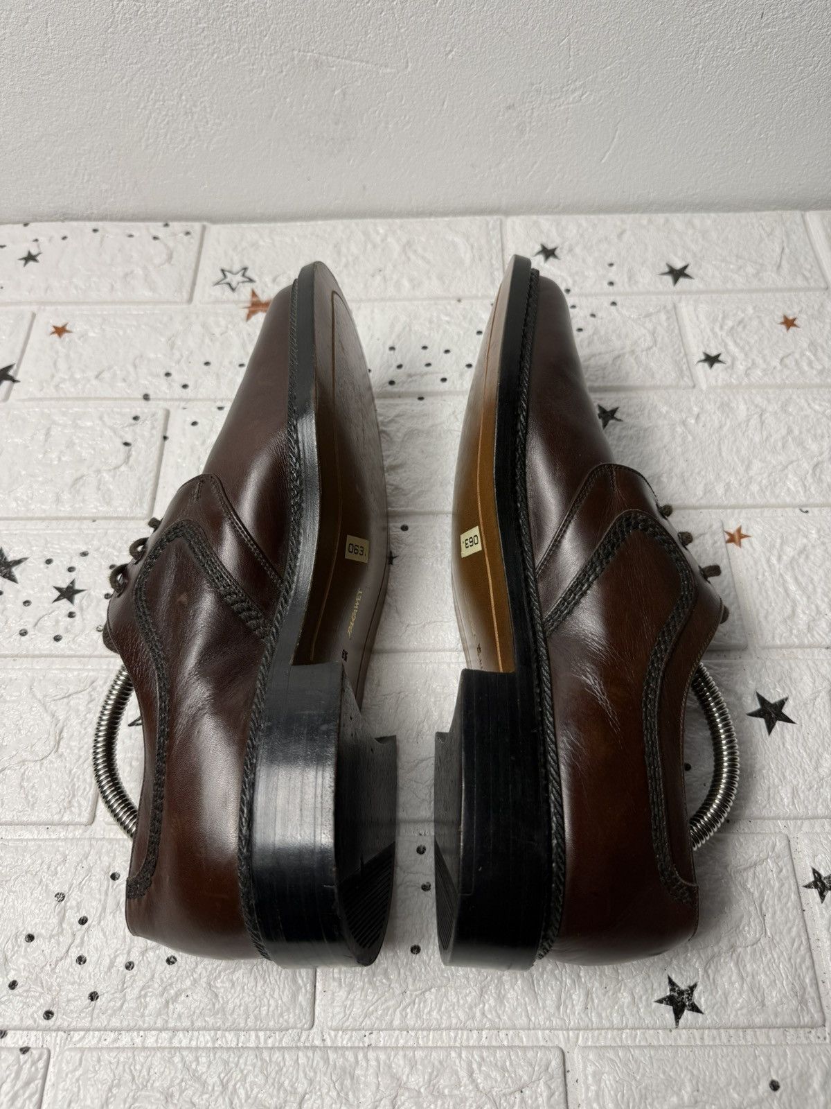 Bally Bally Parawet Oxford US9 UK8.5 EUR44 Vintage Brown Leather Size US 9 / EU 42 - 10 Thumbnail