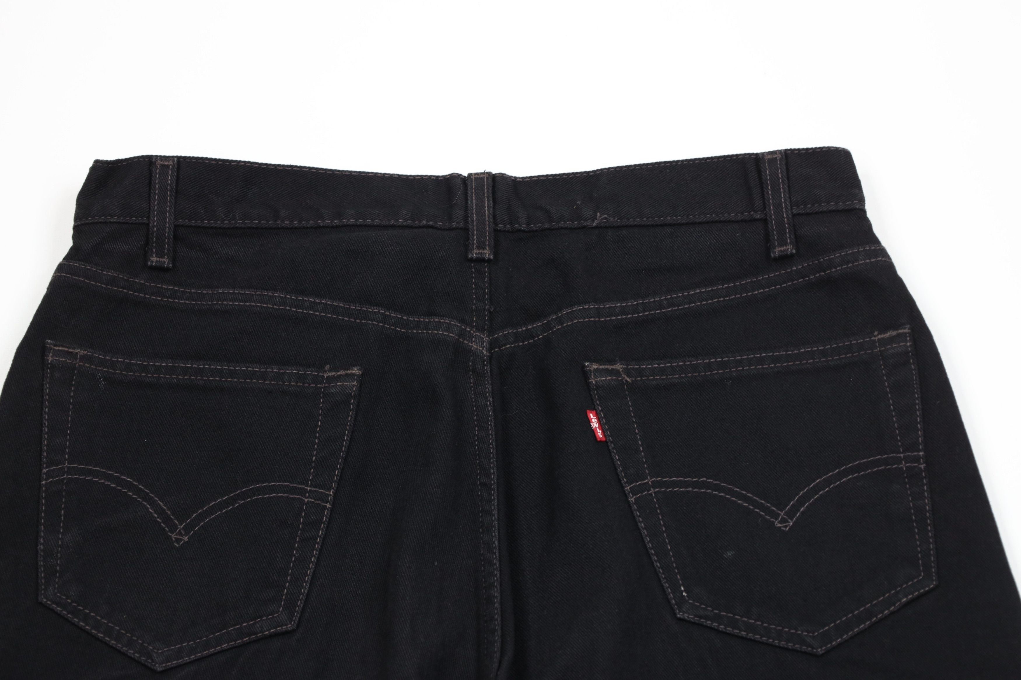 Levi's × Vintage Vintage Y2K 2000 Levis 505 Regular Straight Leg Jeans Black Size US 36 / EU 52 - 11 Thumbnail