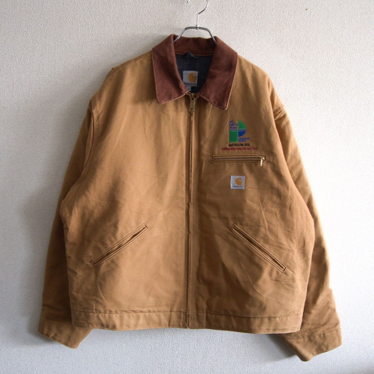 Carhartt × Vintage Carhartt Detroit Jacket J43 ONX Onyx Size XL