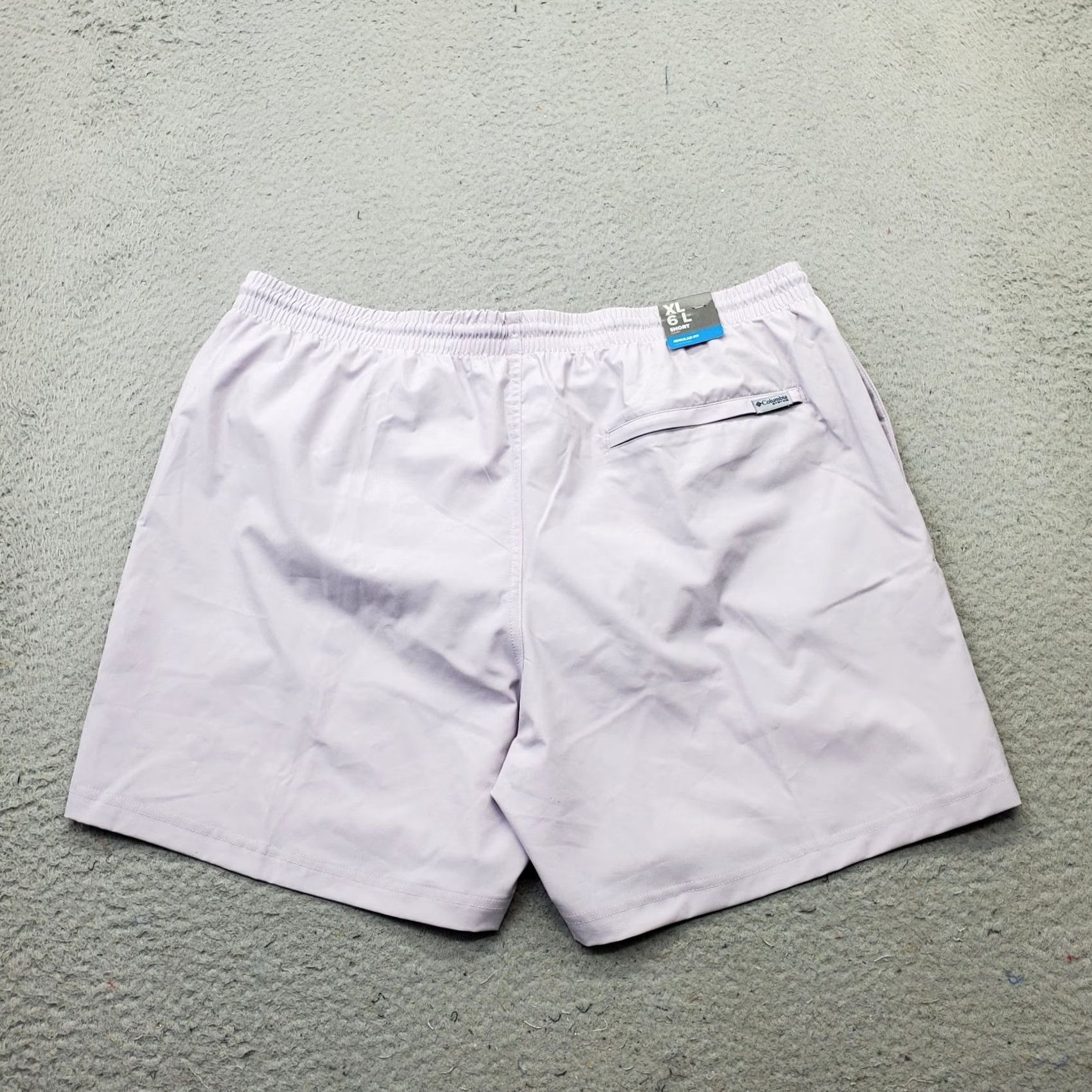 Vintage Columbia Mens XL Purple PFG Rambler Swim Shorts Elastic Waist Lined Quick-Dry Beach Bottoms Shorts Size US 36 / EU 52 - 2 Thumbnail