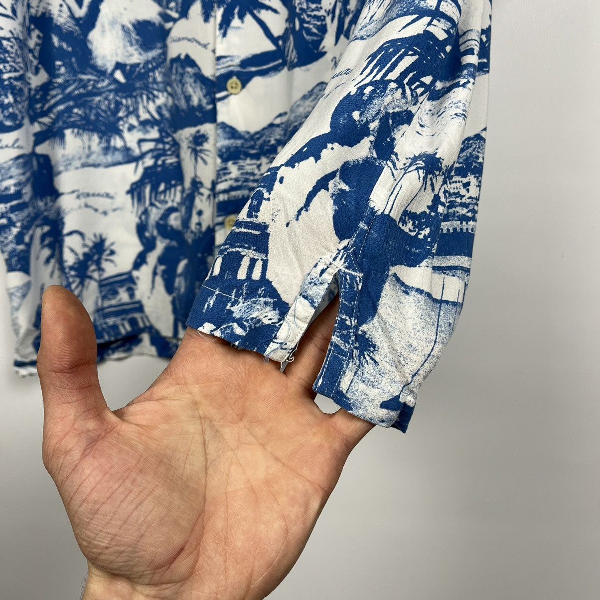 Allsaints Designer Allsaints AWA Hawaii crazy oversize shirt Size US L / EU 52-54 / 3 - 7 Thumbnail