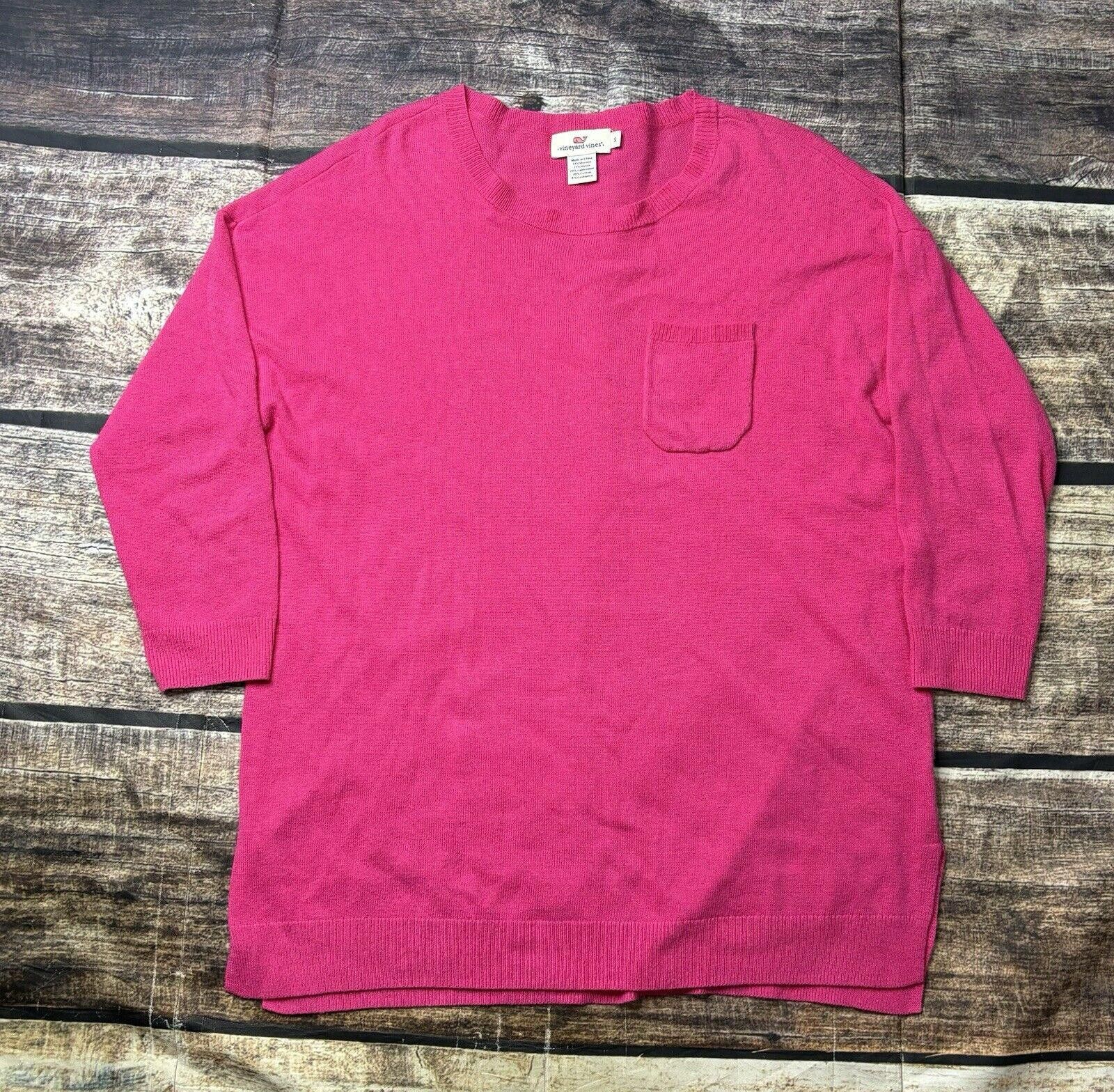 Vineyard Vines Vineyard Vines Sweater Women's Small Lambswool Cashmere Size S / US 4 / IT 40 - 1 Thumbnail