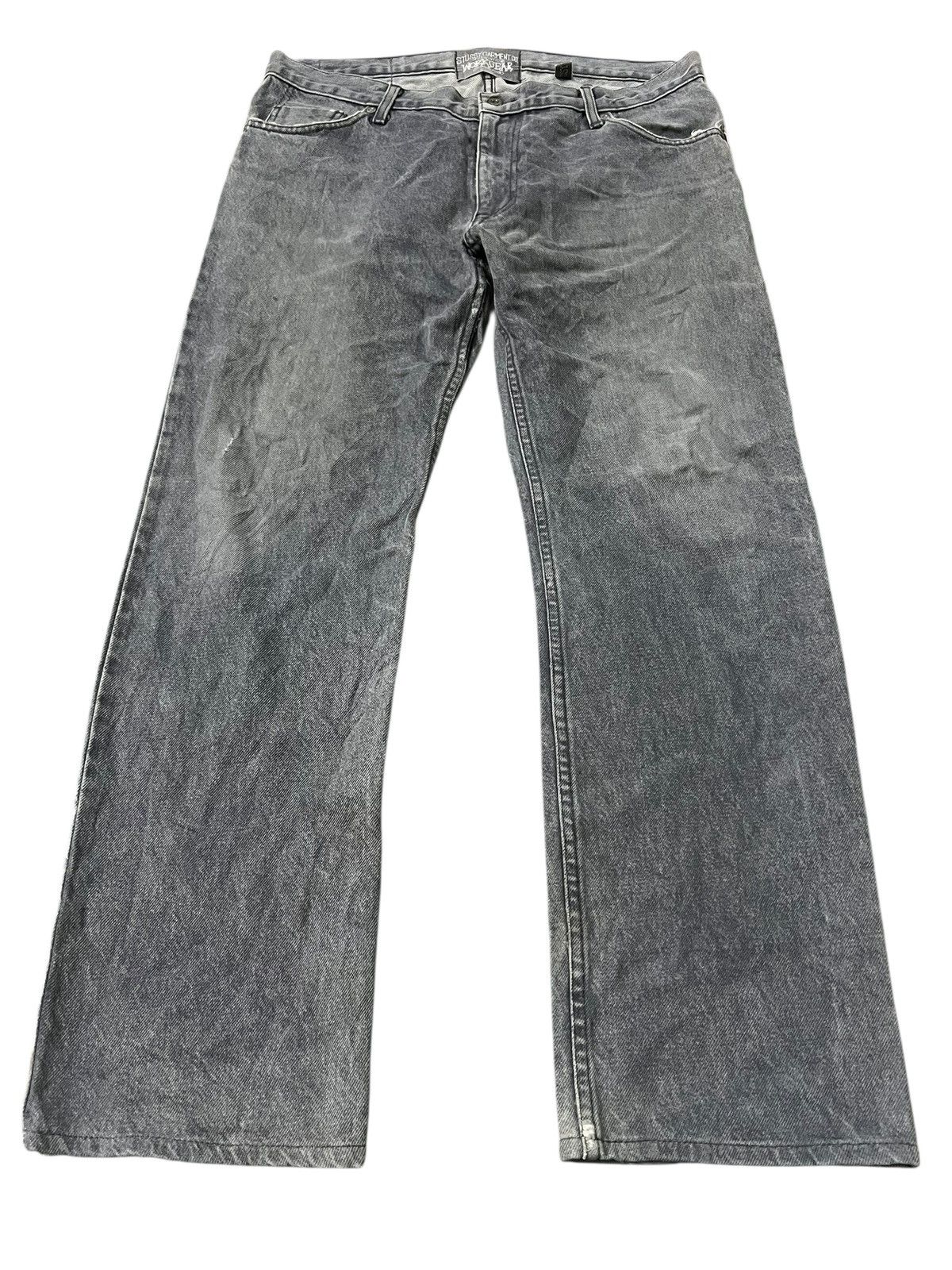 Stussy Vintage Stussy Garment Workgear Denim Jean#USA Size US 36 / EU 52 - 2 Thumbnail