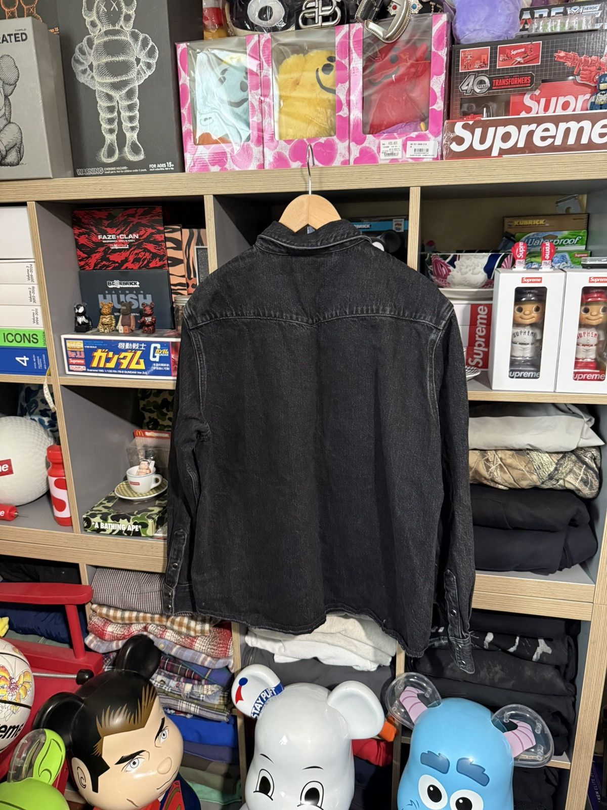 Acne Studios Acne Studios “1996” Denim Jacket Vintage Black Size US L / EU 52-54 / 3 - 2 Thumbnail