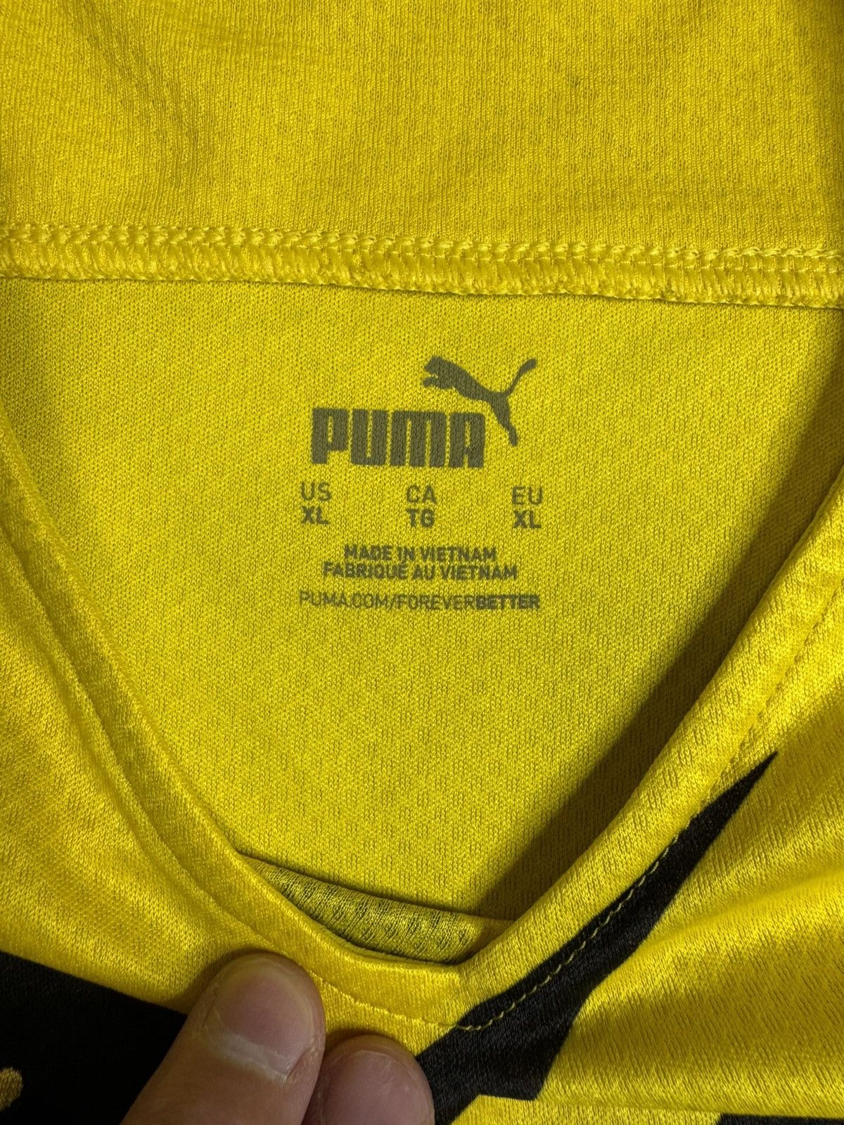 Puma × Vintage Puma Borussia Dortmund Jersey Size US XL / EU 56 / 4 - 3 Thumbnail