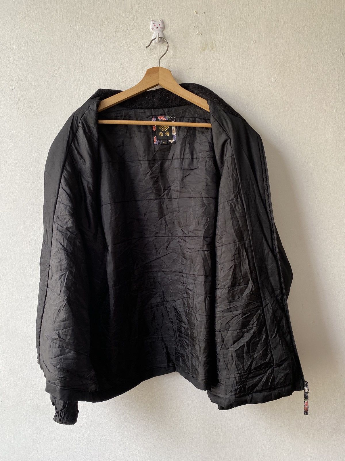 Dragonfly × Japanese Brand × Tornado Mart 2000s - Japanese Traditional Dragon Print Zipper Jacket Size US L / EU 52-54 / 3 - 11 Thumbnail