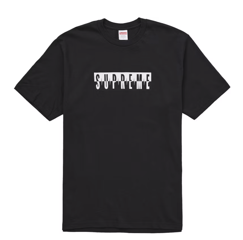 Supreme Split Tee (FW25) Black Size M