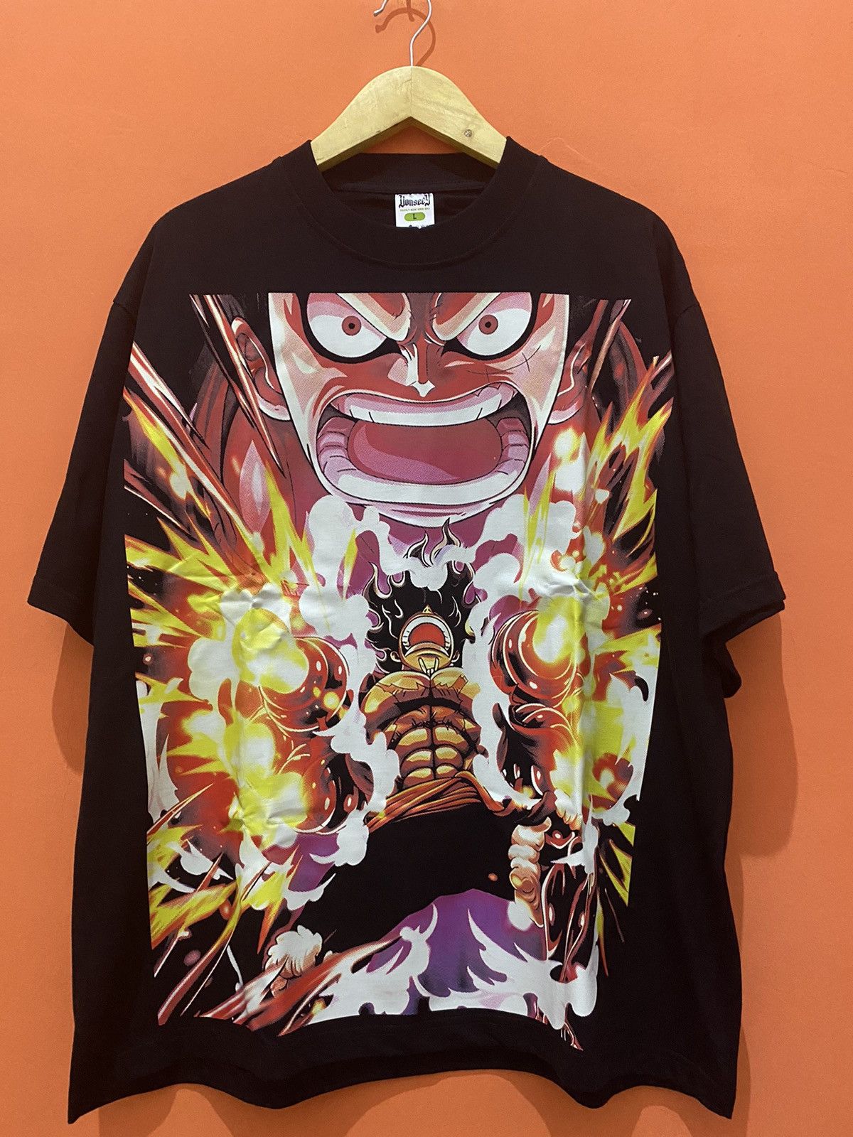 Anime × Japanese Brand × One Piece 🔥RARE🔥 One Piece Luffy Vs Katakuri boot tee anima movie Size US L / EU 52-54 / 3 - 1 Thumbnail