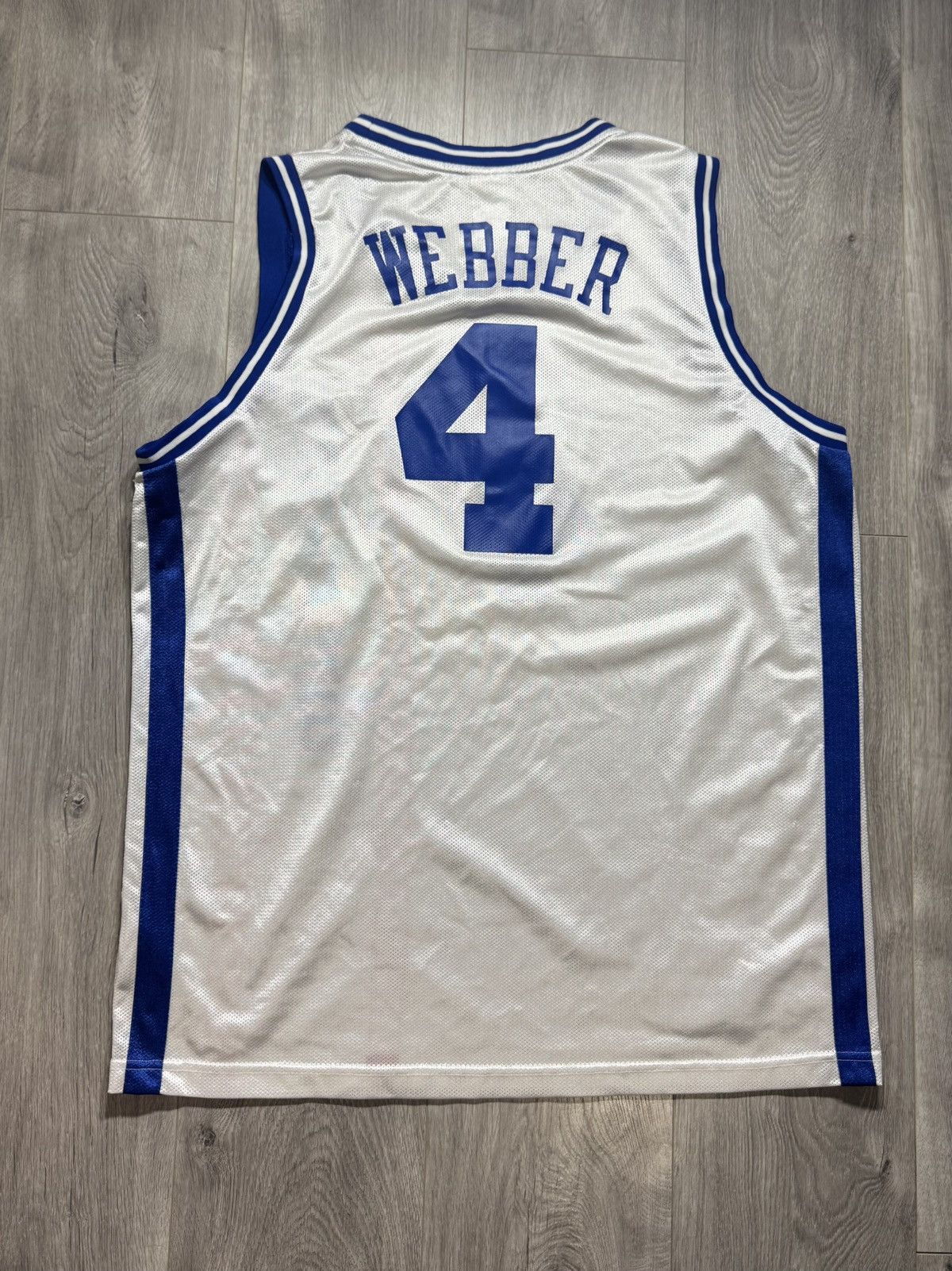 Reebok Chris Webber Sacramento Kings Men’s Large HWC Royals Jersey Size US L / EU 52-54 / 3 - 2 Thumbnail