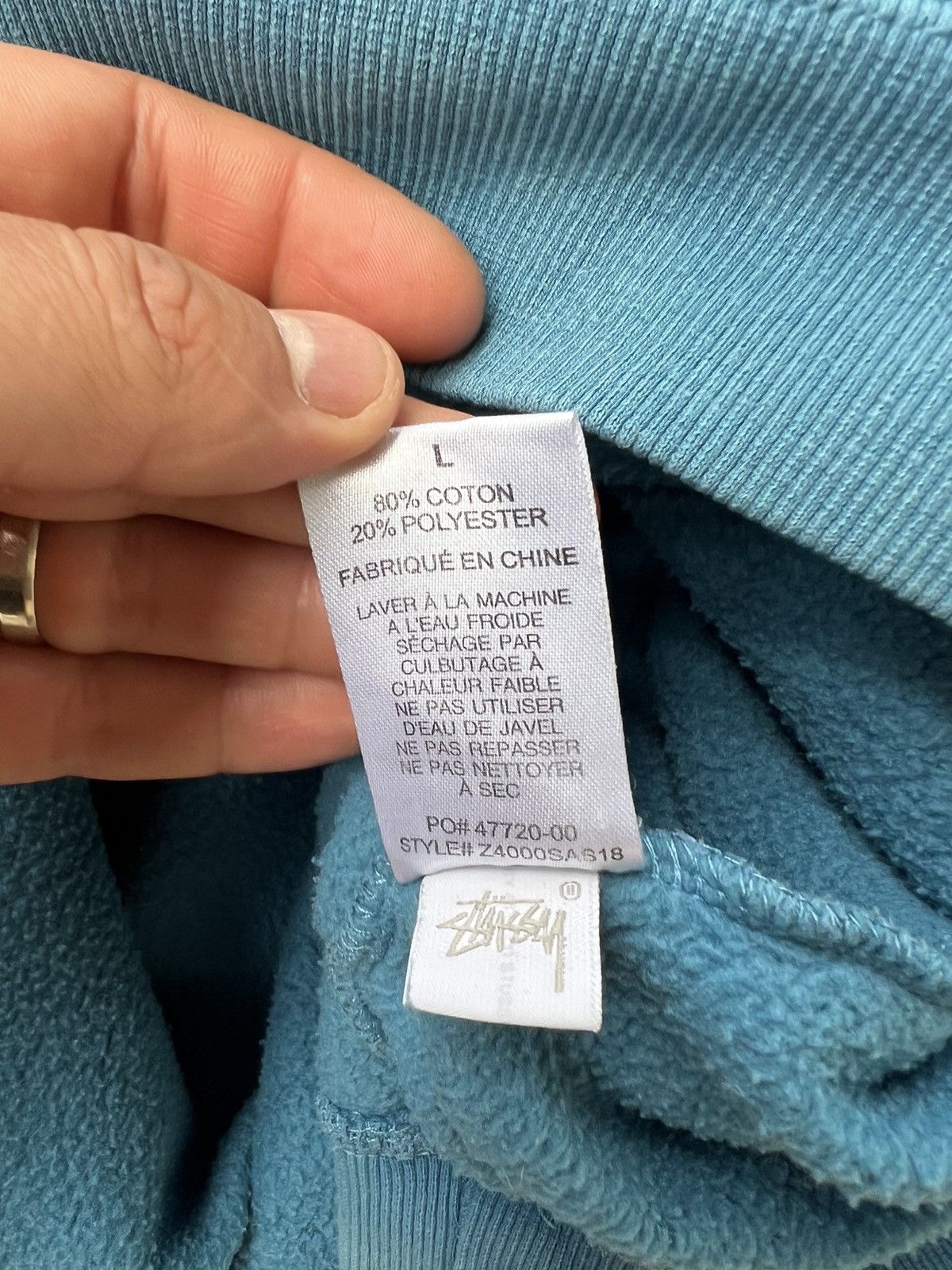 Stussy Stussy Tai Dai Hoodie Size US L / EU 52-54 / 3 - 6 Thumbnail