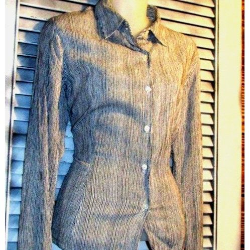Other Telluride Clothing Co. Sz 10 Striped Button Down Size L / US 10 / IT 46 - 1 Thumbnail