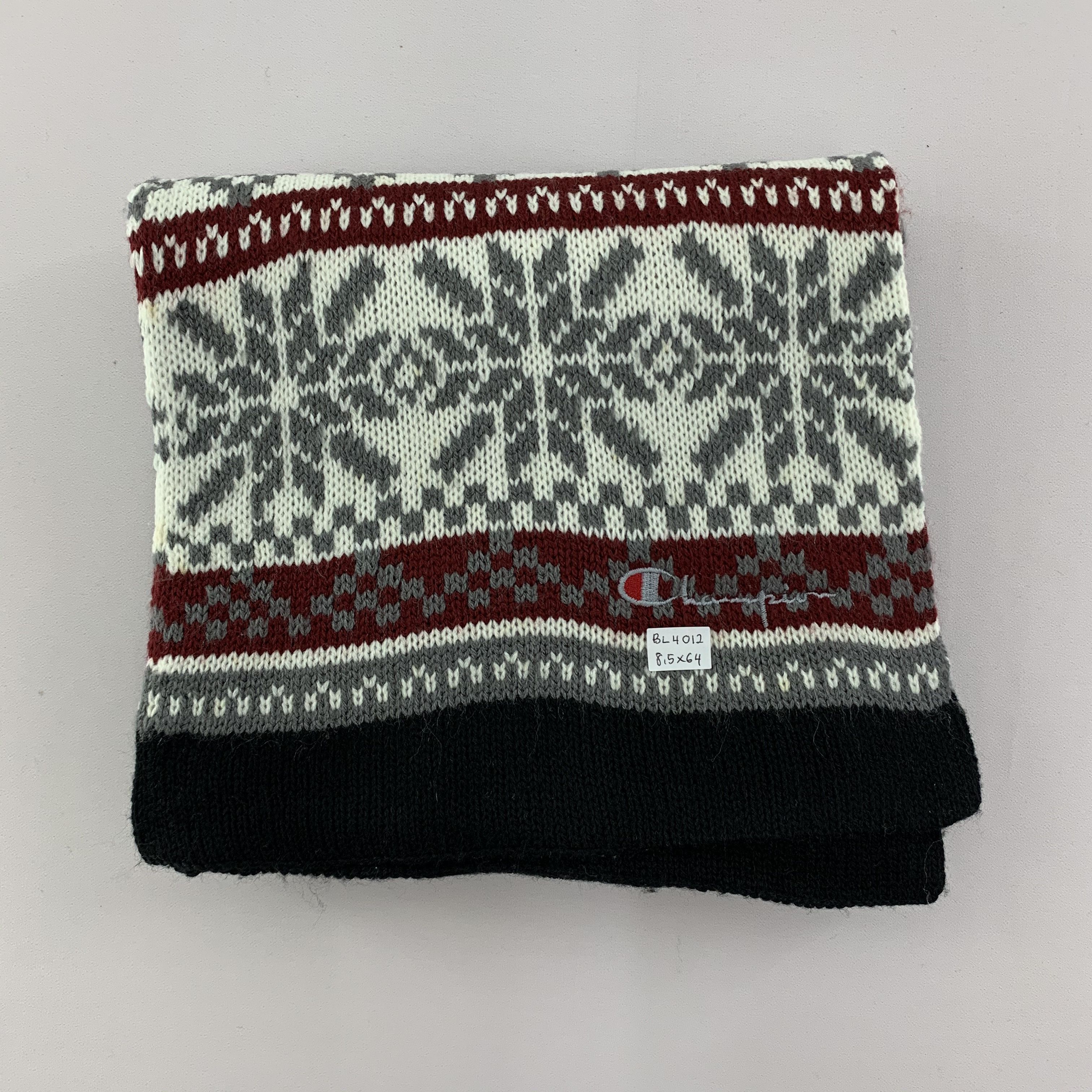 Champion Champion Scarf Wool Muffler Neck Wrap BL4012 Size ONE SIZE - 5 Thumbnail