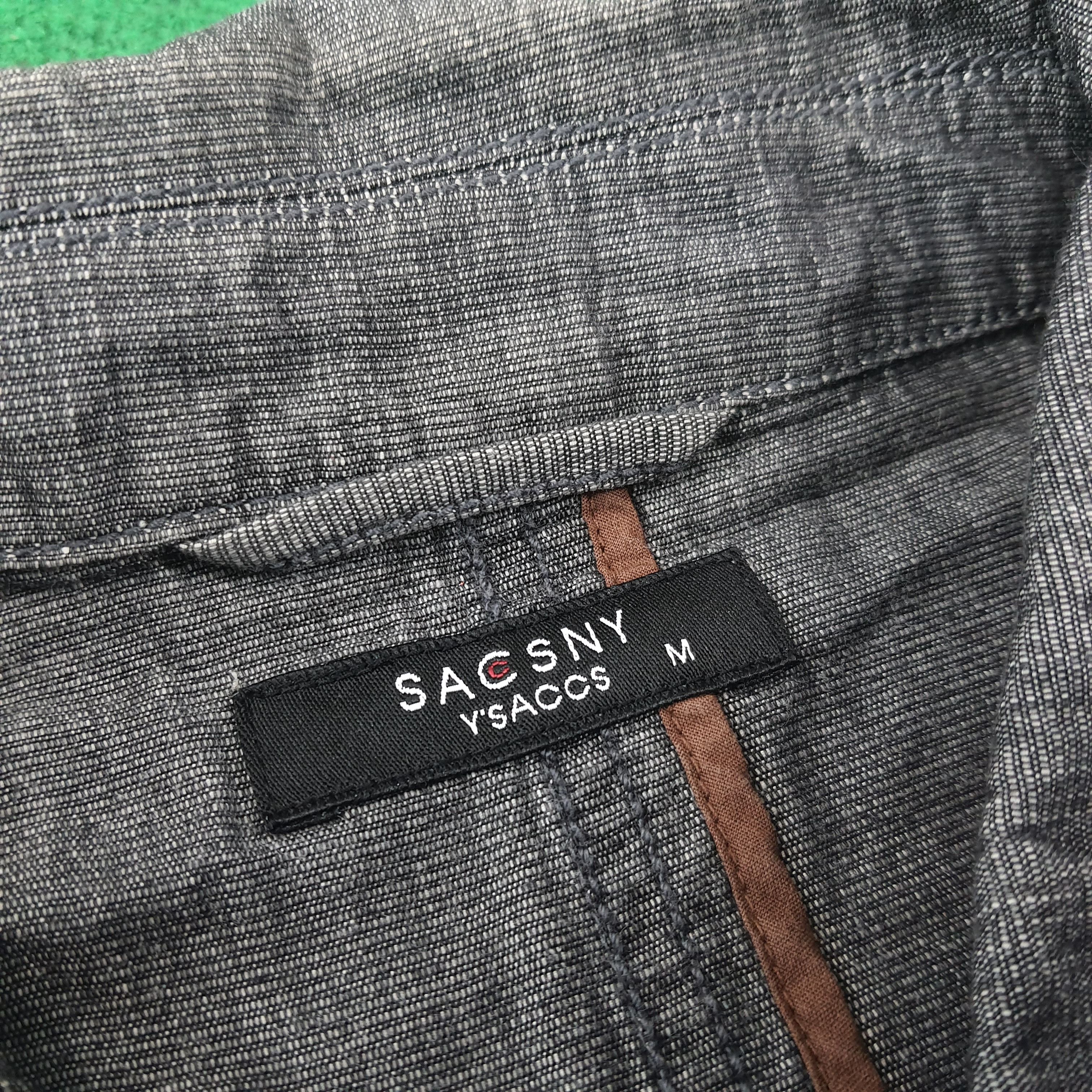 Y's Vintage SACSNY by Yohji Custom Y's Logo Shacket C233N3 Size US M / EU 48-50 / 2 - 4 Thumbnail