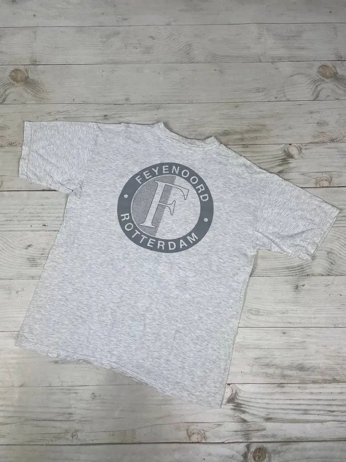Vintage Vintage Feyenoord Rotterdam T Shirt 90s Soccer Football Size US XL / EU 56 / 4 - 9 Thumbnail