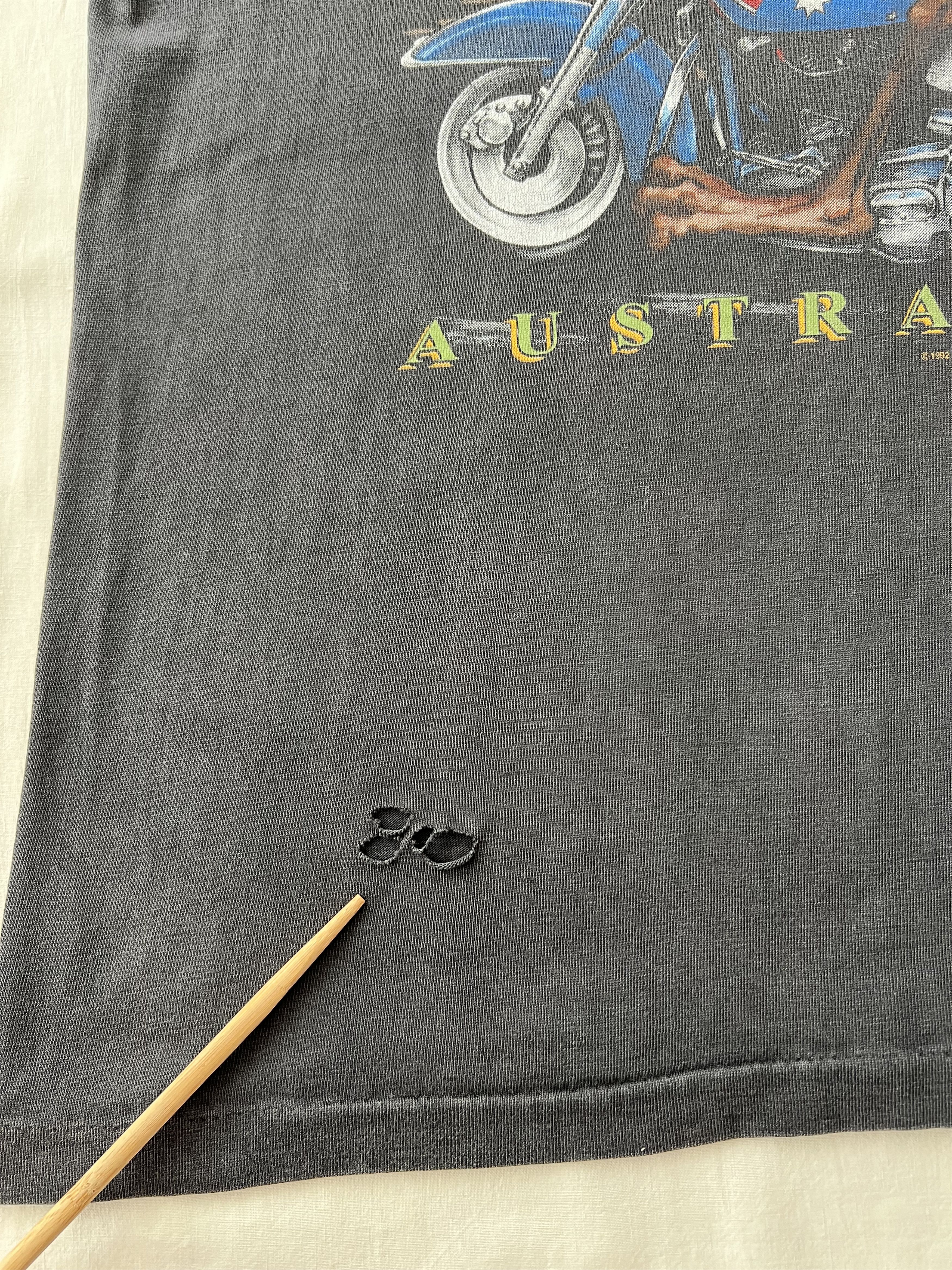 Harley Davidson Vintage 1997 Harley Davidson Australia Kangaroo T-shirt Size US M / EU 48-50 / 2 - 12 Thumbnail
