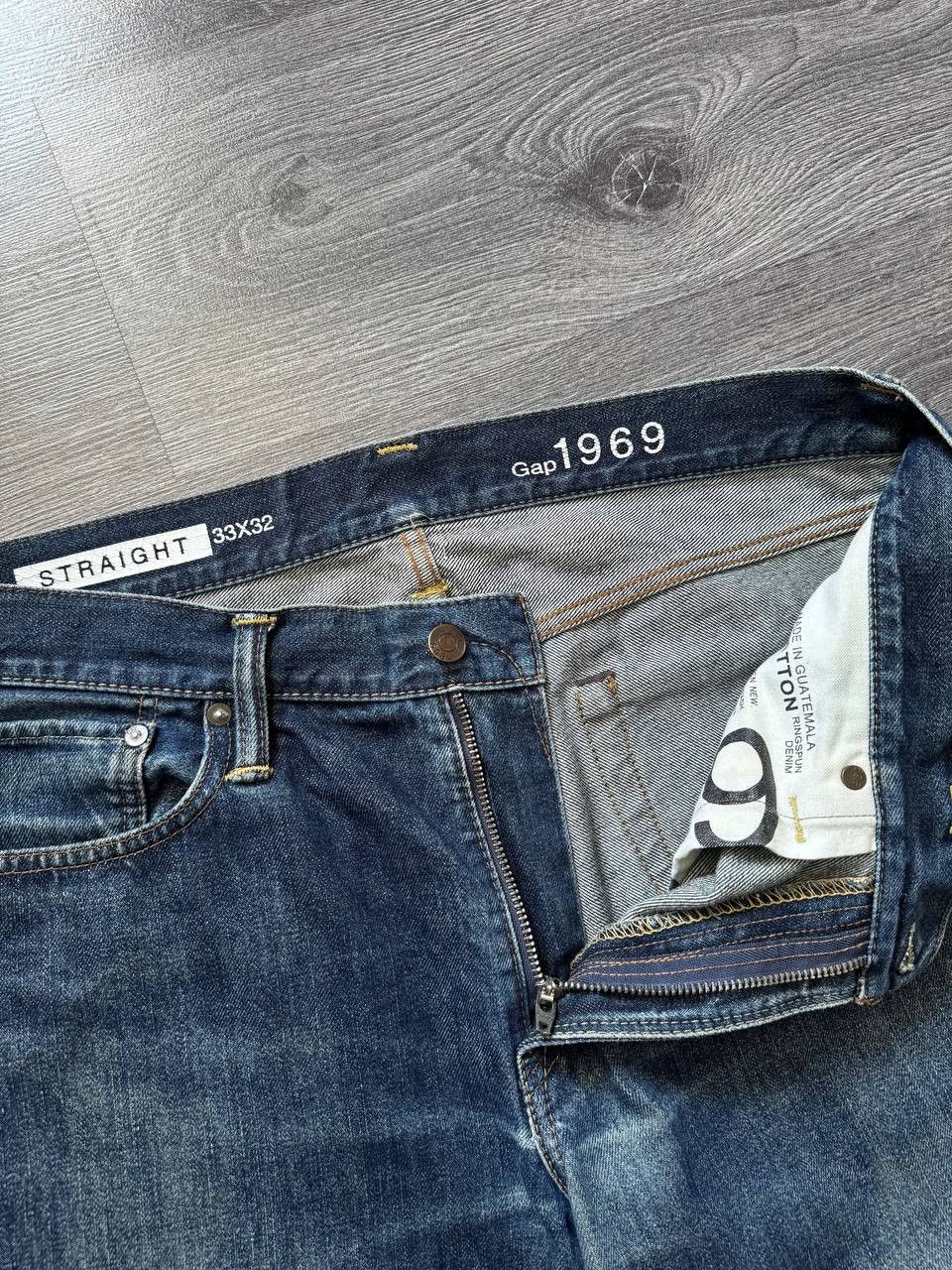 Gap Gap 1969 Distressed Washed Denim Jeans 33x32 Size US 34 / EU 50 - 7 Thumbnail