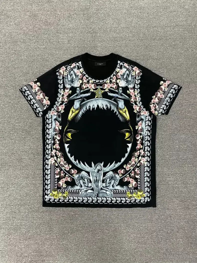 Givenchy Givenchy Street Lord European Print Short Sleeve T-Shirt Size US XXS / EU 40 - 1 Thumbnail