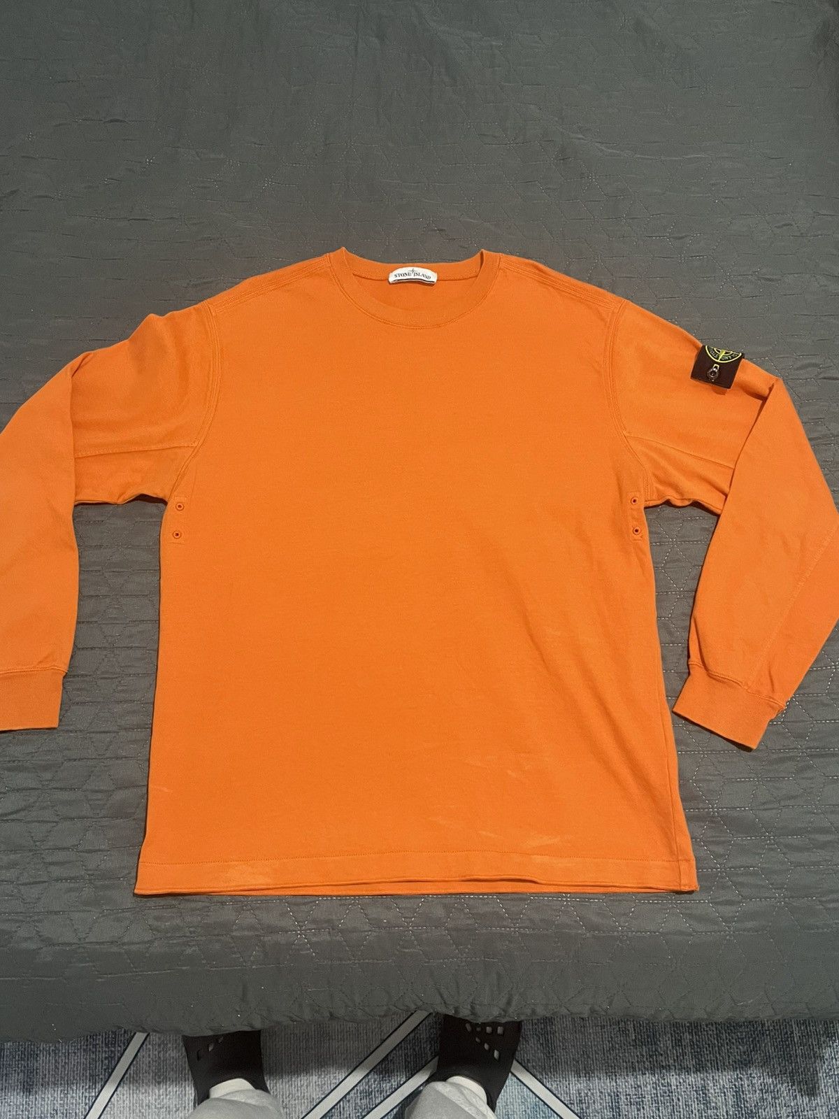 Stone Island Stone Island Long Sleeve Orange Size US XL / EU 56 / 4 - 1 Thumbnail