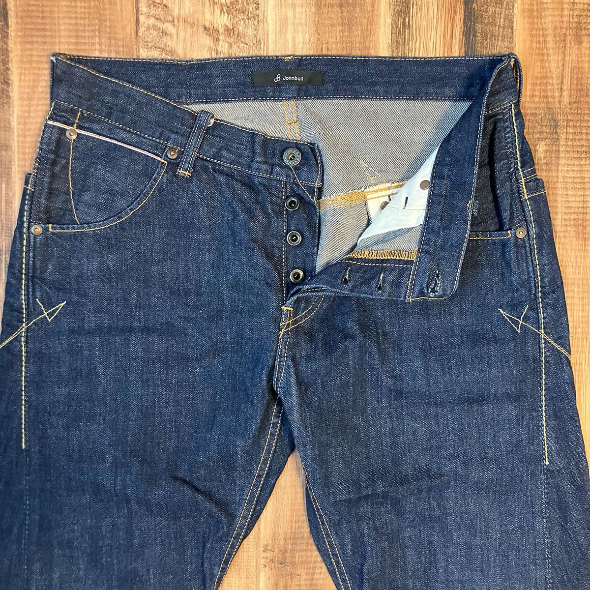 Johnbull JOHNBULL 11402 W33XL34 Twist Selvedge Jeans Size US 33 - 6 Thumbnail
