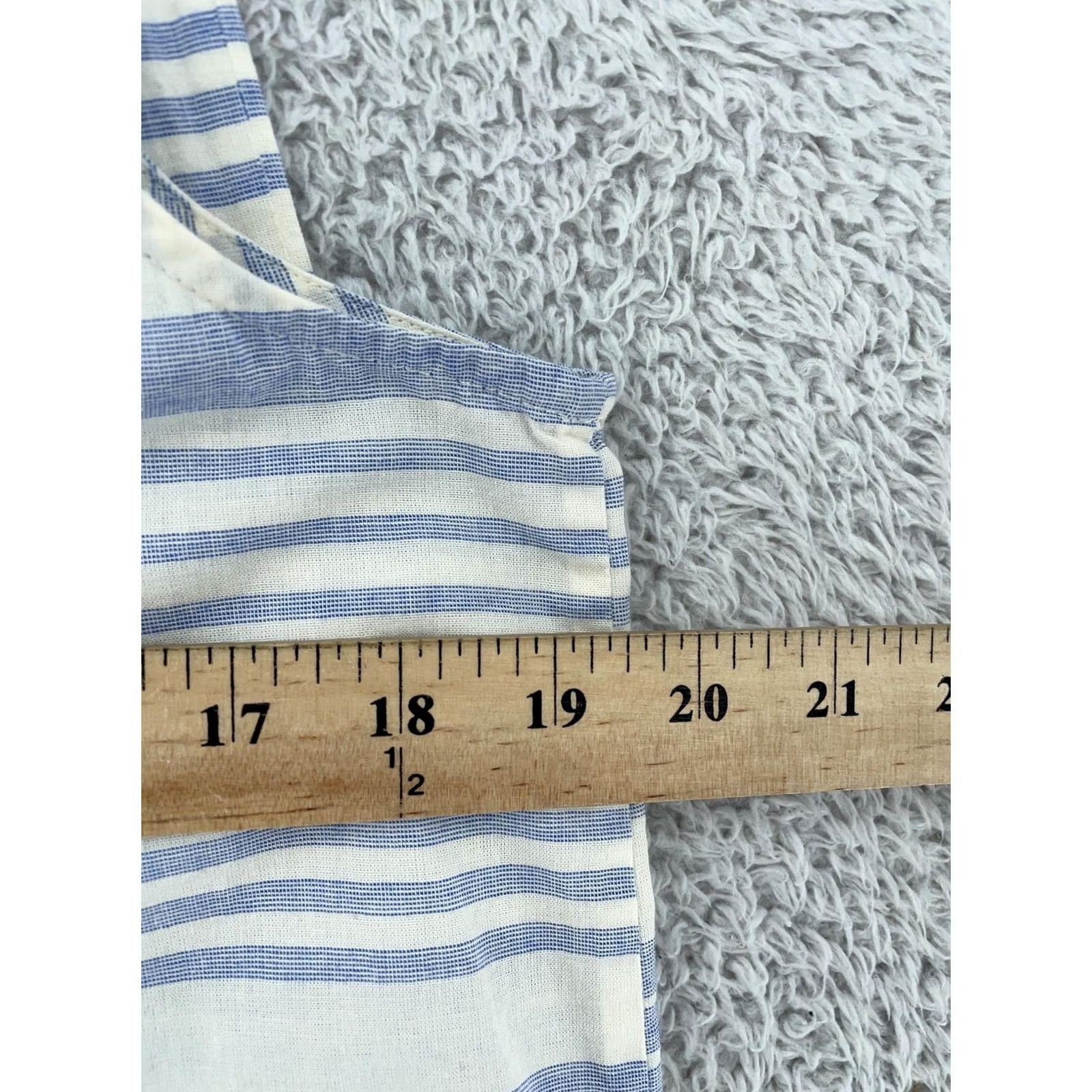J.Crew J.Crew Tunic Top Womens Small Blue White Stripe Cotton Sleeveless Collar Popover Blouse Shirt Casual Womens Regular Knits Size S / US 4 / IT 40 - 3 Thumbnail