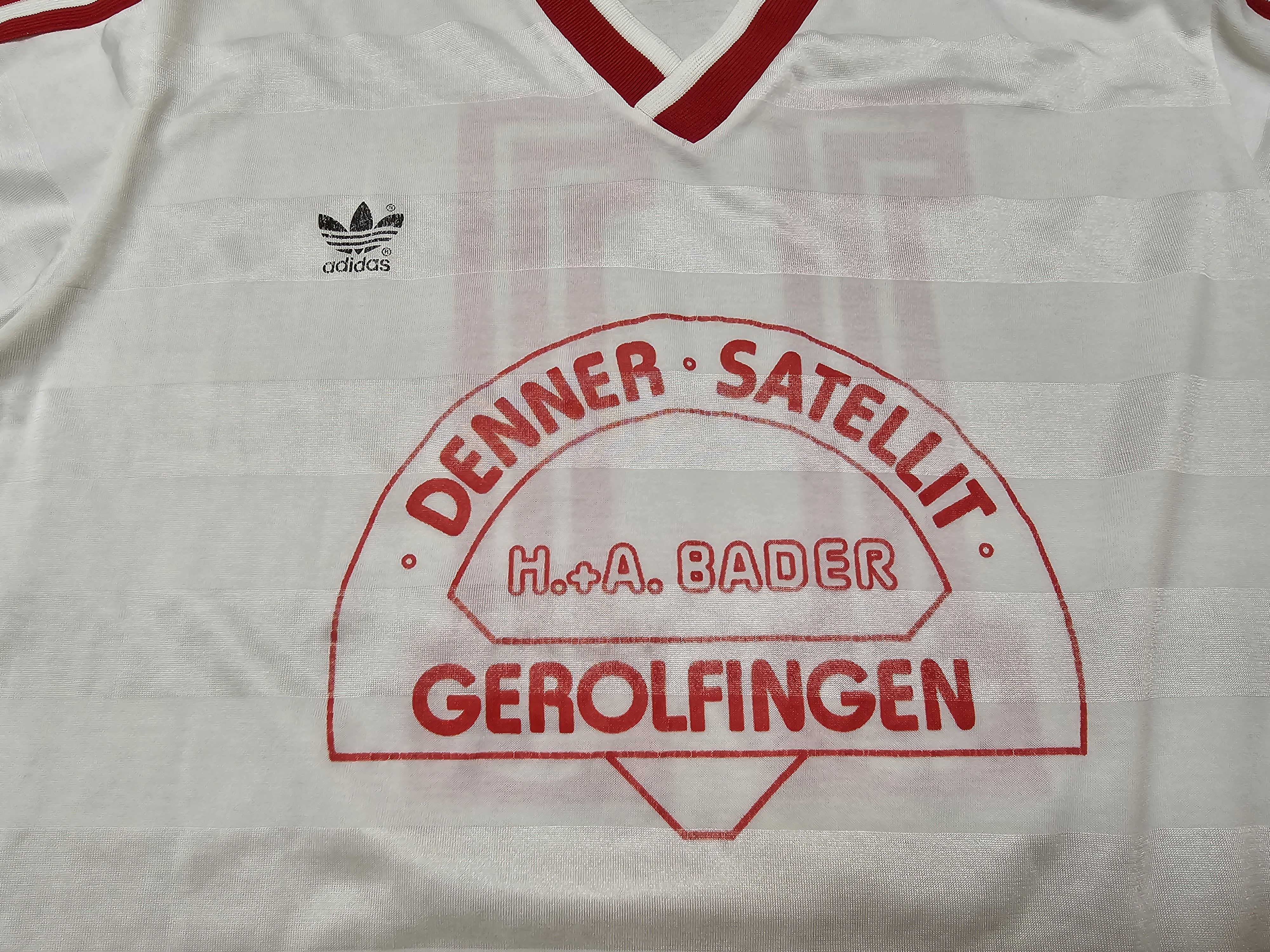 Vintage ADIDAS VINTAGE WEST GERMANY FOOTBALL SHIRT LONG SLEEVES 80s Size US L / EU 52-54 / 3 - 3 Thumbnail