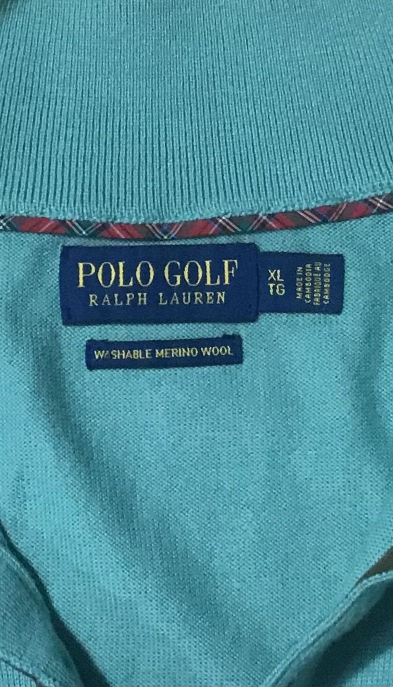 Polo Ralph Lauren Ralph Lauren Polo Golf XL Merino Wool Sweater 1/4 Zip NWOT Size US XL / EU 56 / 4 - 4 Thumbnail