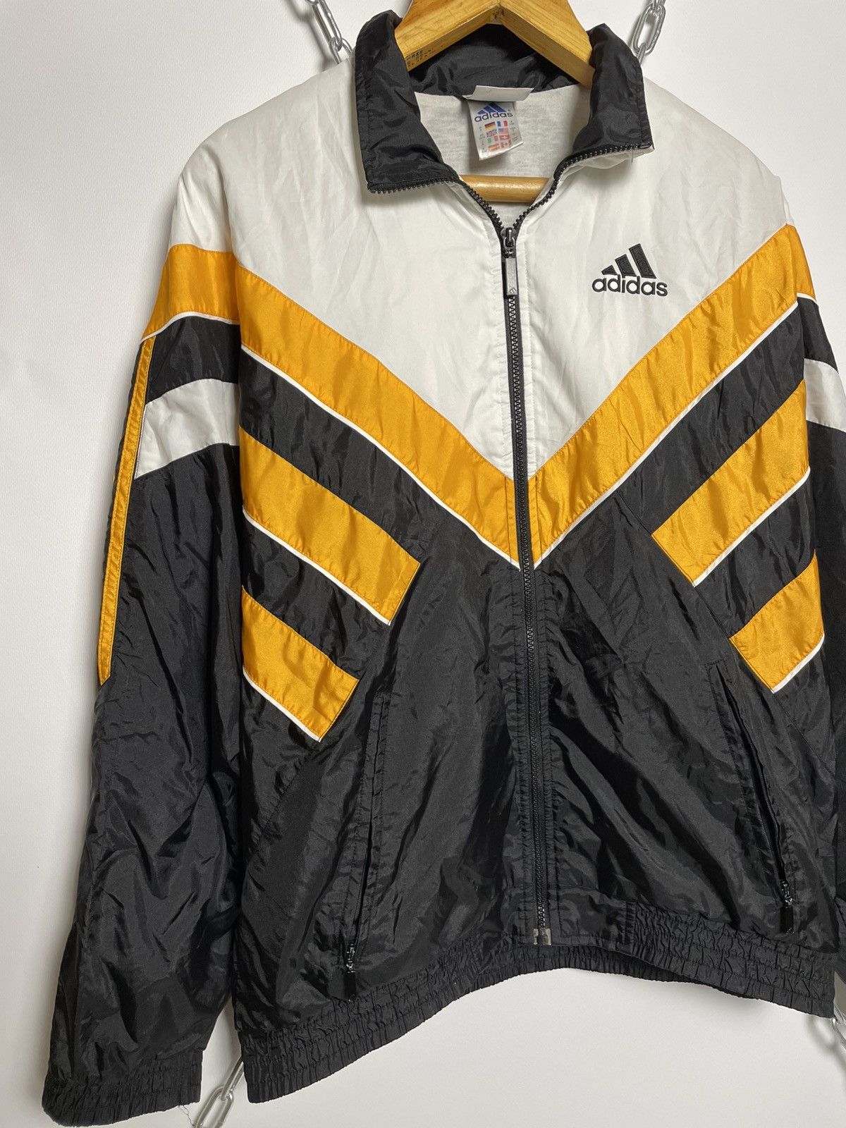 Adidas Vintage 90s Adidas track jacket Size US M / EU 48-50 / 2 - 3 Thumbnail