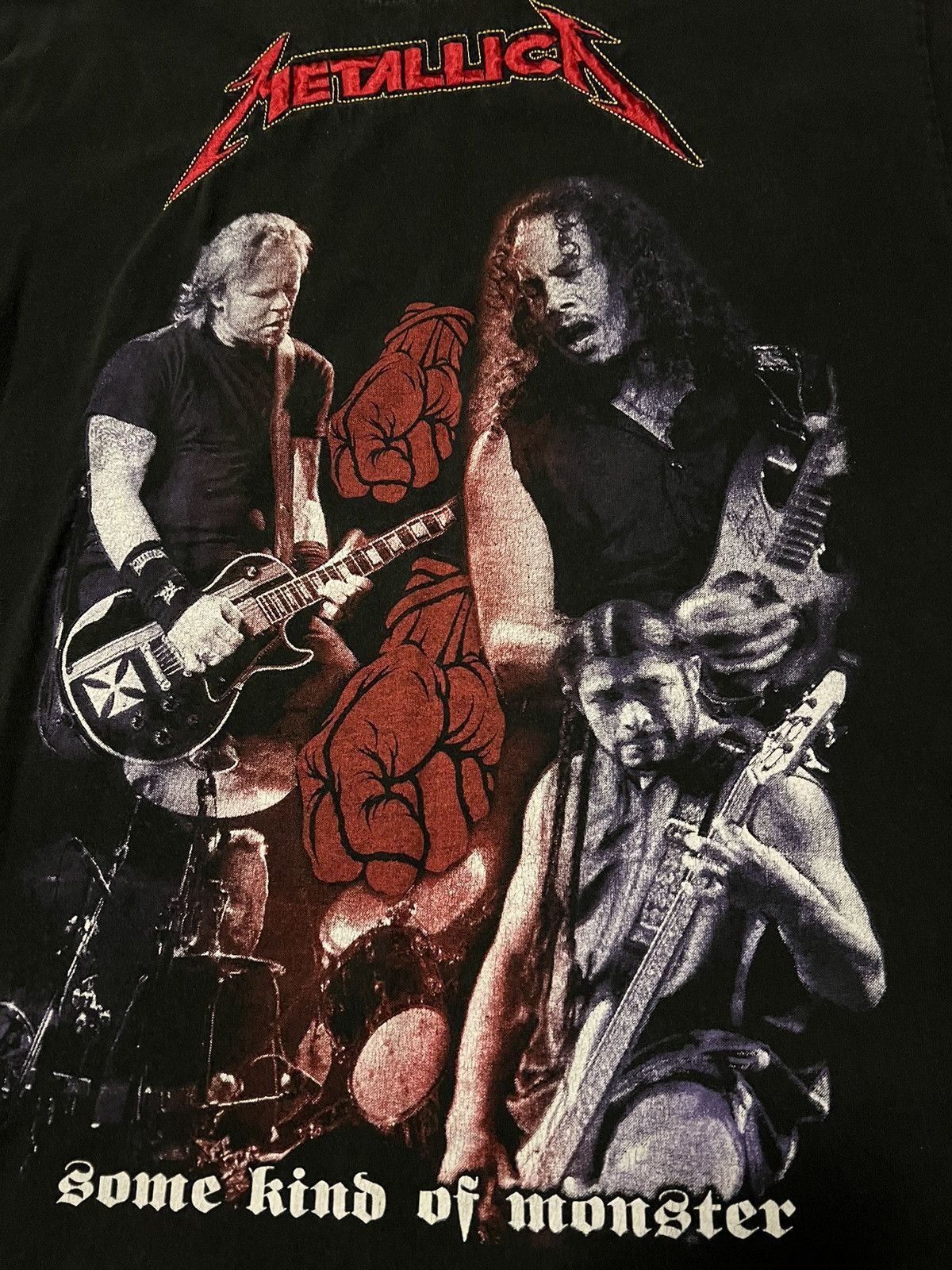 Metallica × Vintage Vintage Metallica Double Sided Some Kind of Monster Shirt Size US L / EU 52-54 / 3 - 2 Thumbnail