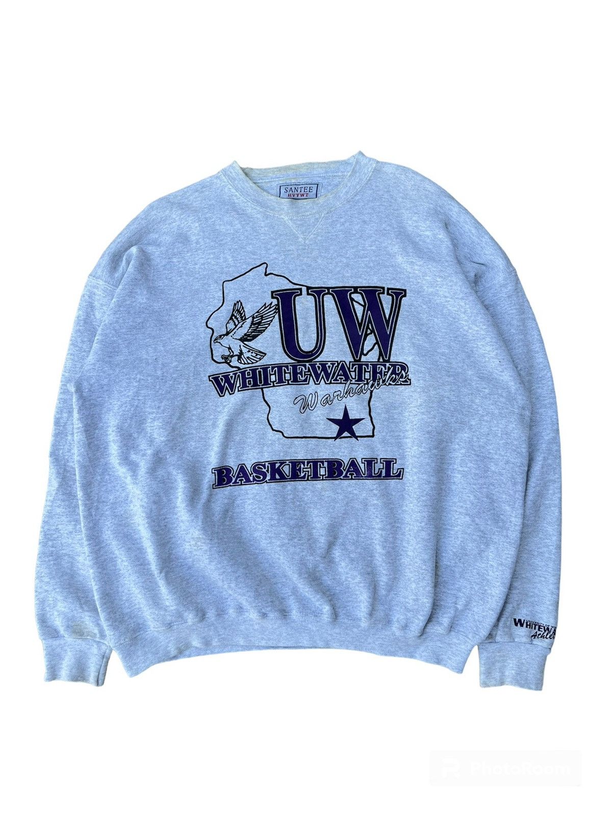 Vintage Rare Vintage University of Wisconsin Whitewater Warhaks Size US XL / EU 56 / 4 - 1 Thumbnail