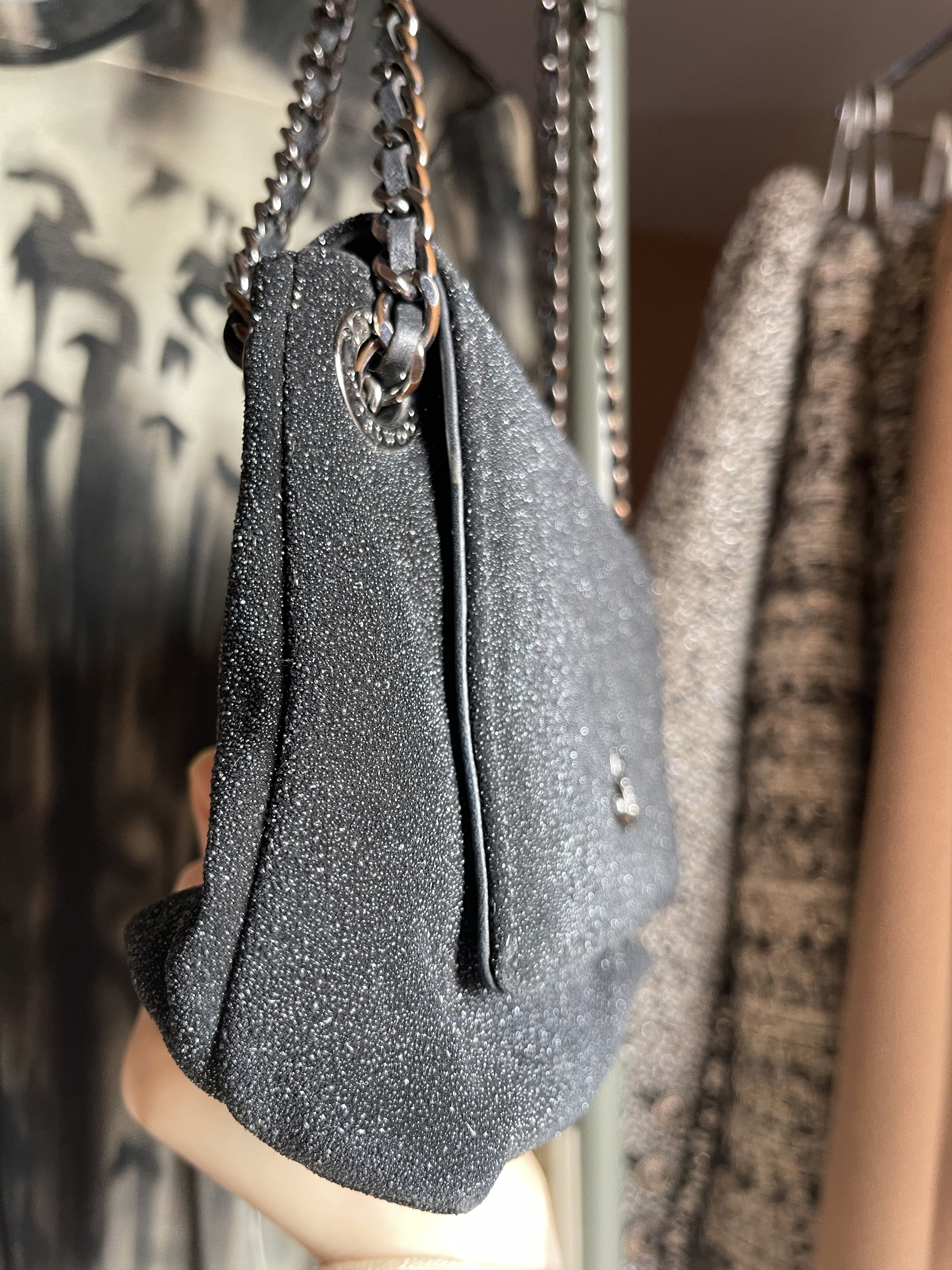 Vivienne Westwood Glitter Texture Chain Shoulder Bag Size ONE SIZE - 2 Thumbnail