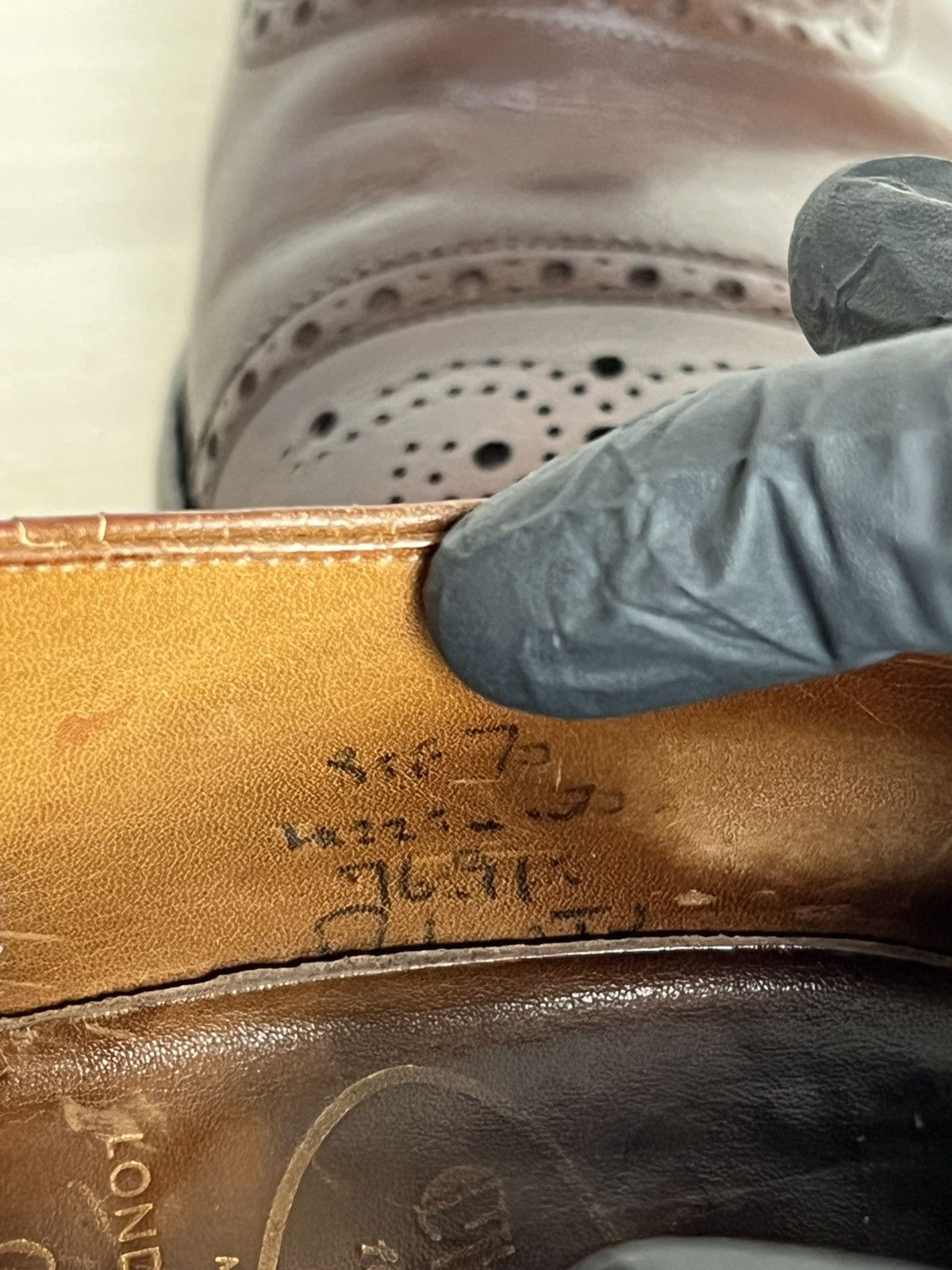 Church's Church's Custom Grade Brown Leather Semi-Brogue Oxfords Size US 9.5 / EU 42-43 - 23 Thumbnail